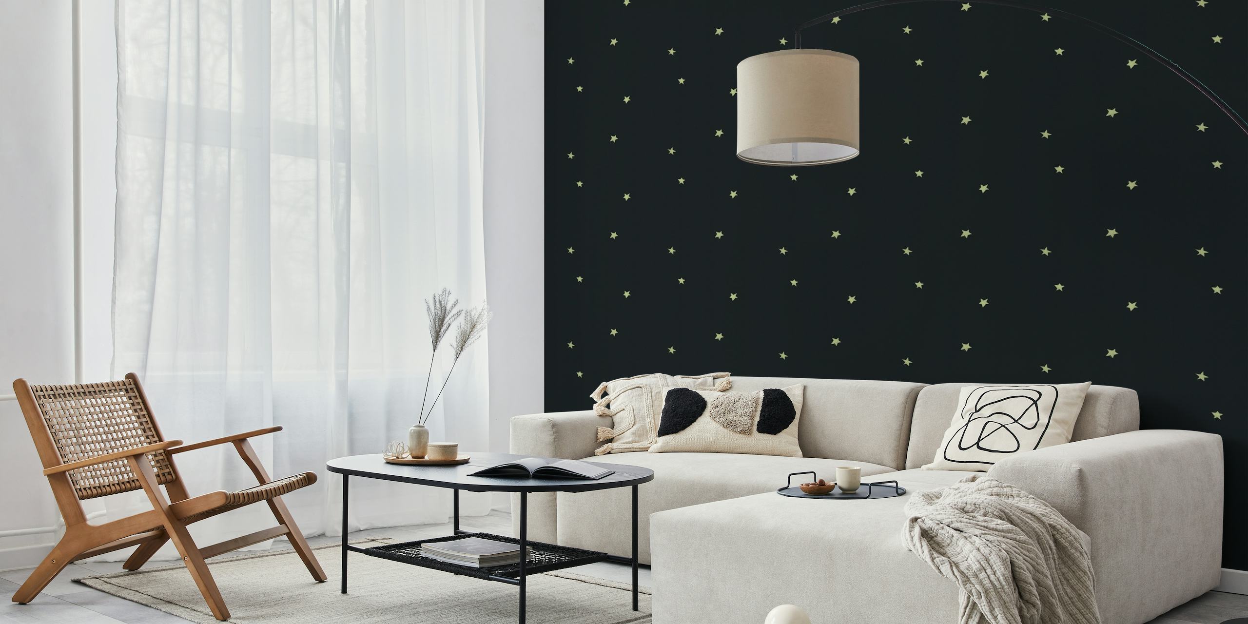 Midnight stars wallpaper