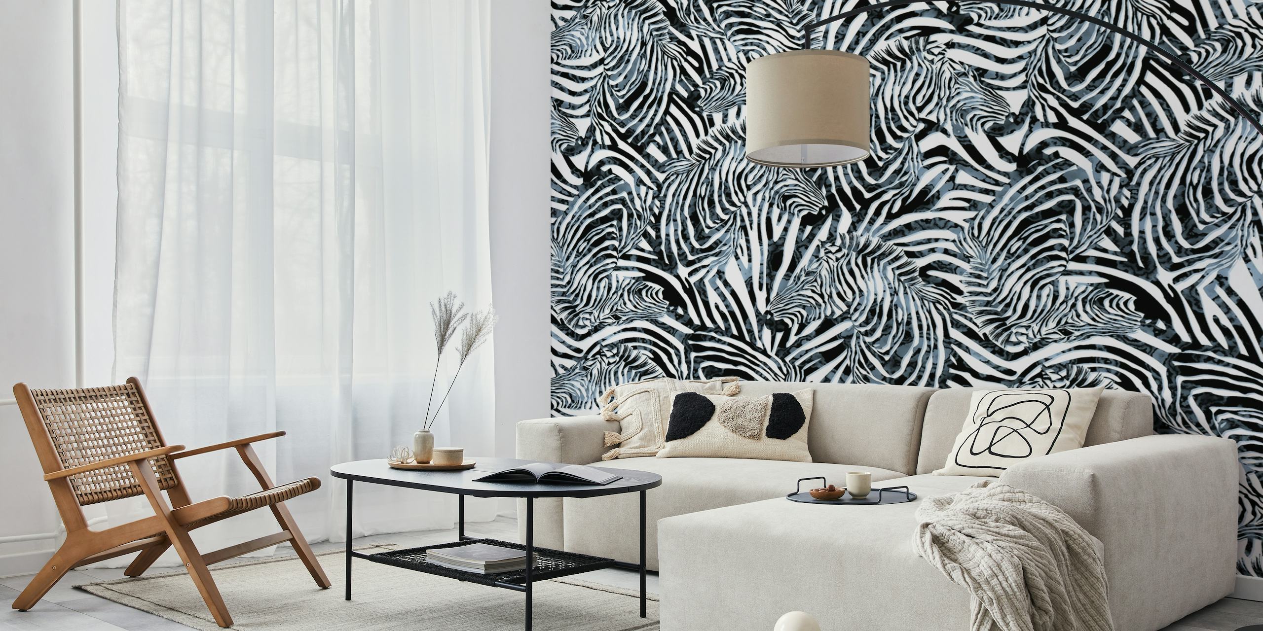 Zebra BW wallpaper