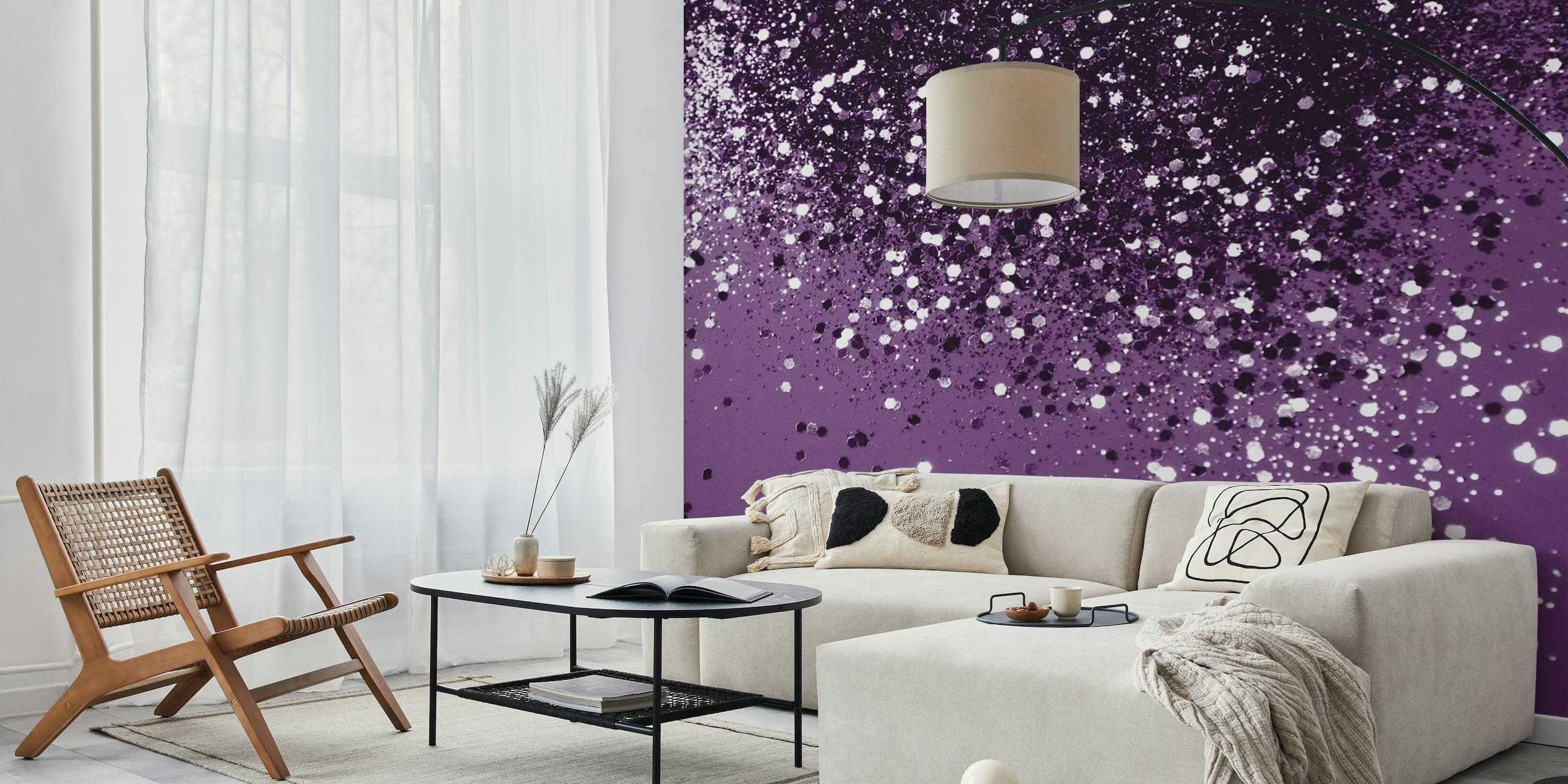 PURPLE Glitter Dream 1 wallpaper