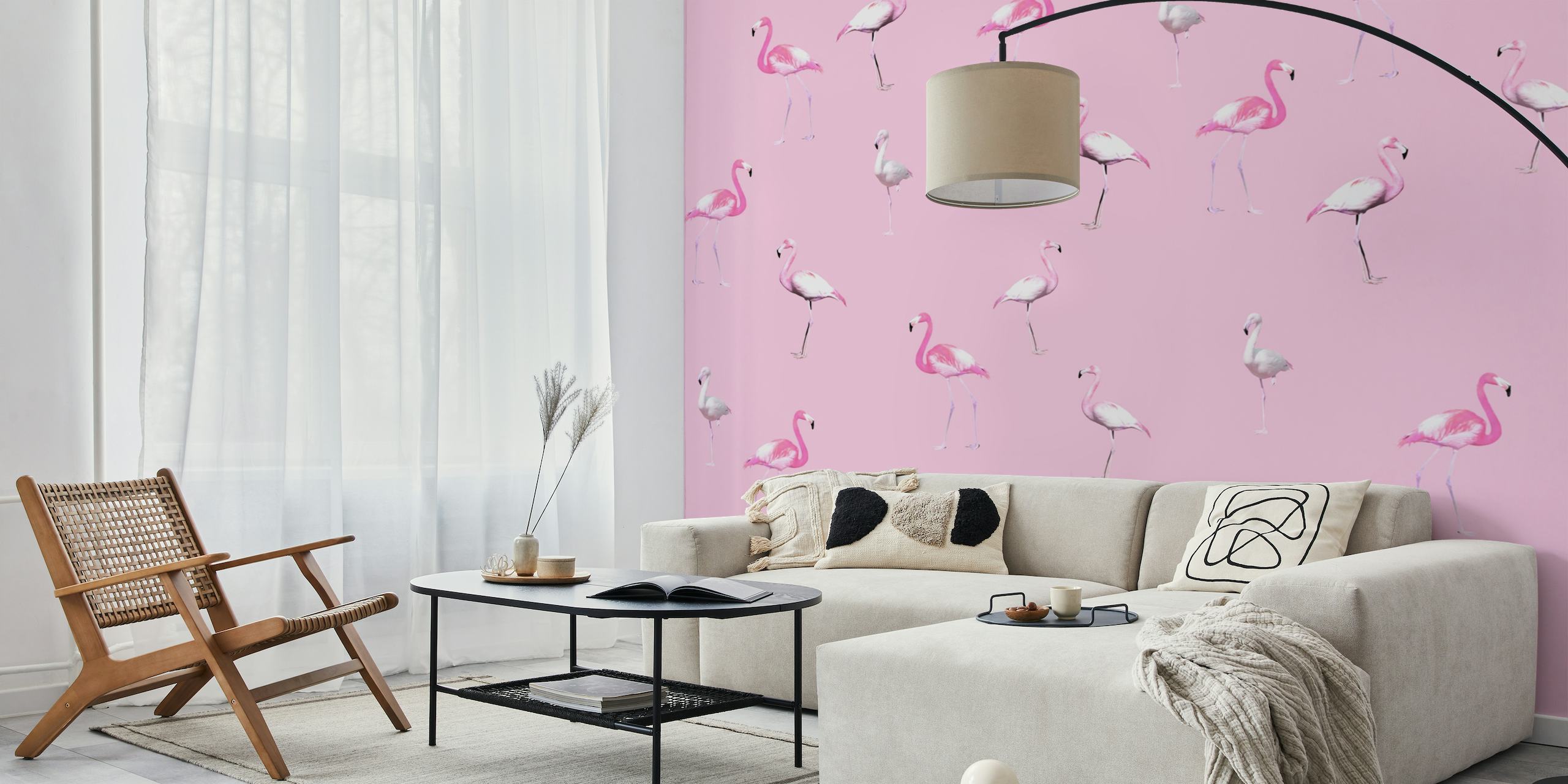Pink Flamingo Summer 1 tapetit