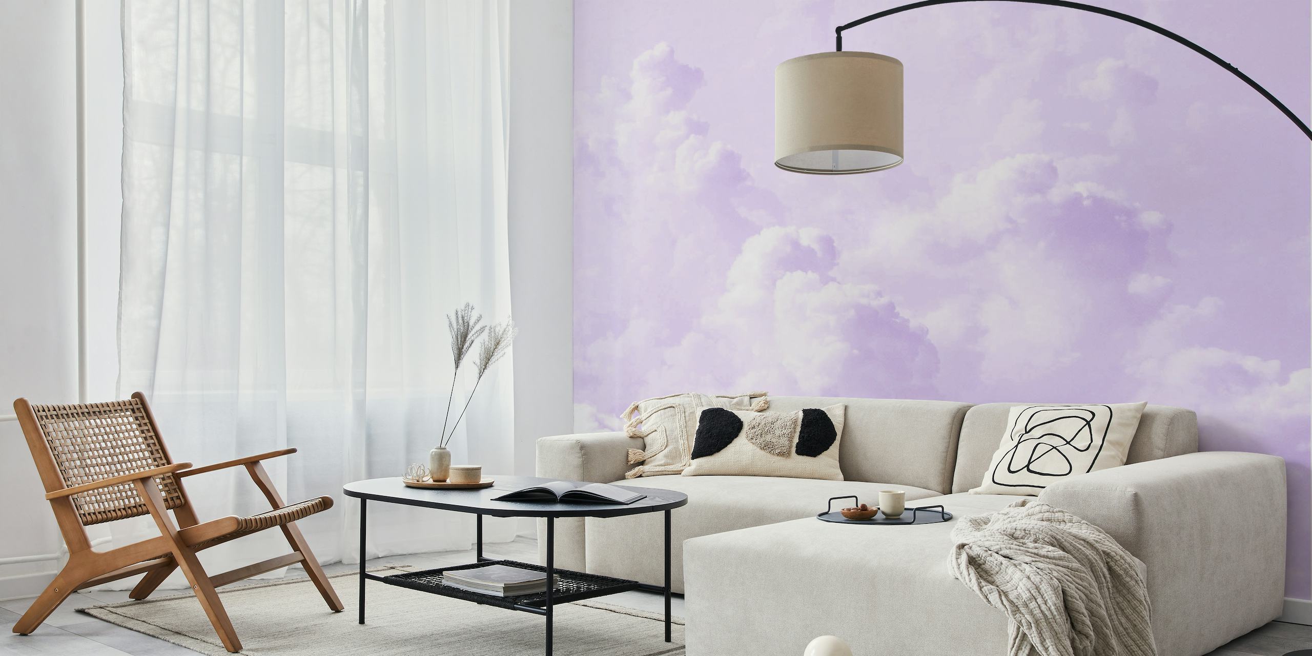 Purple Clouds II wallpaper