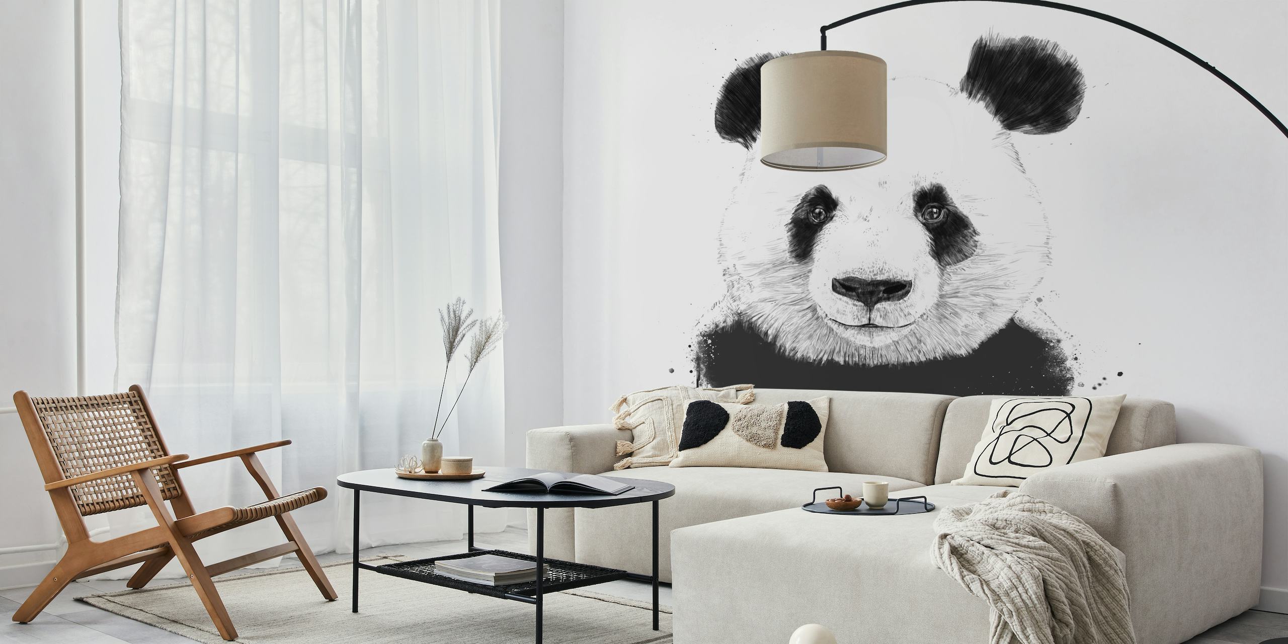 Graffiti panda wallpaper