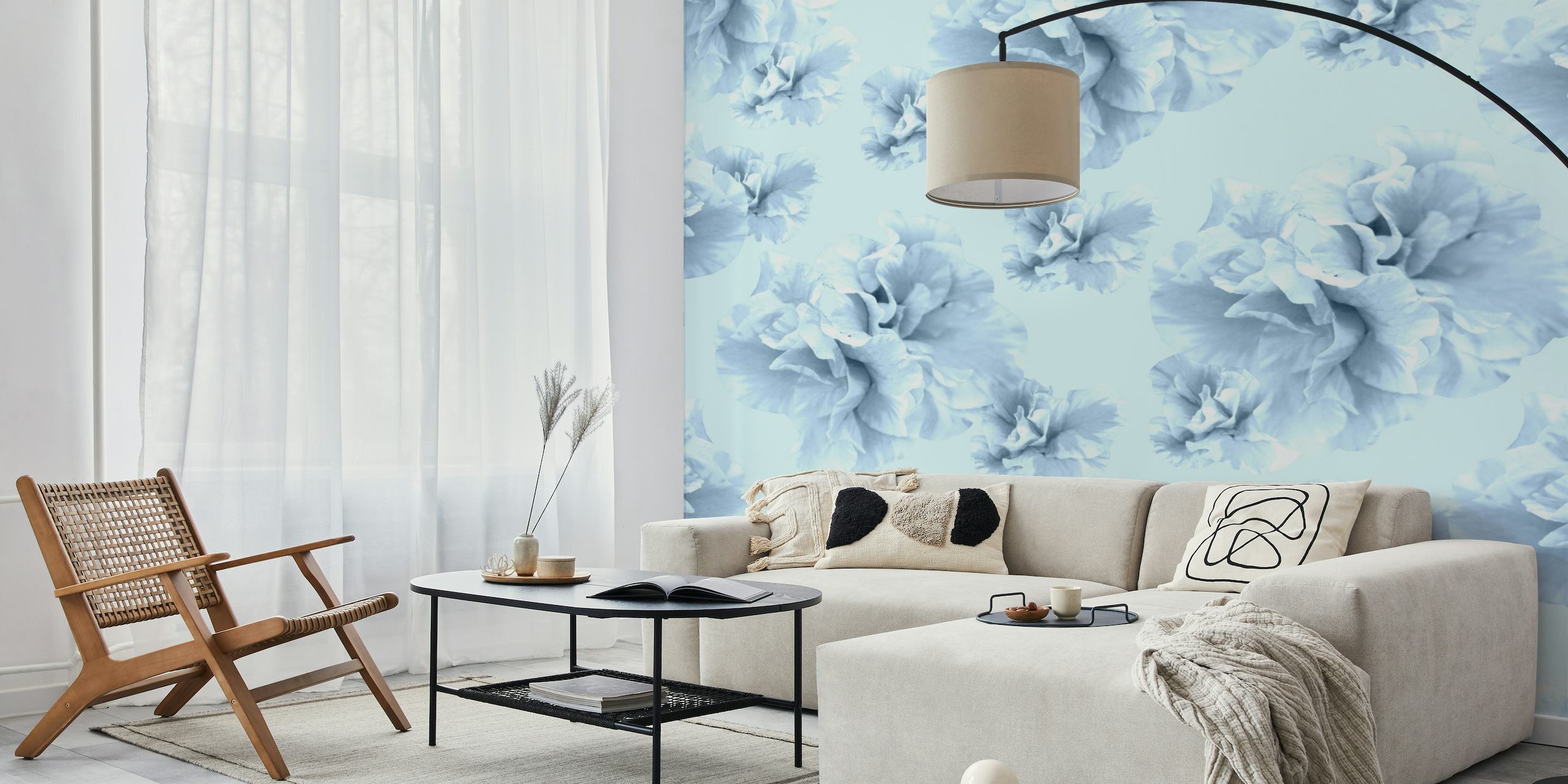 Light Blue Azalea Flower 1 wallpaper