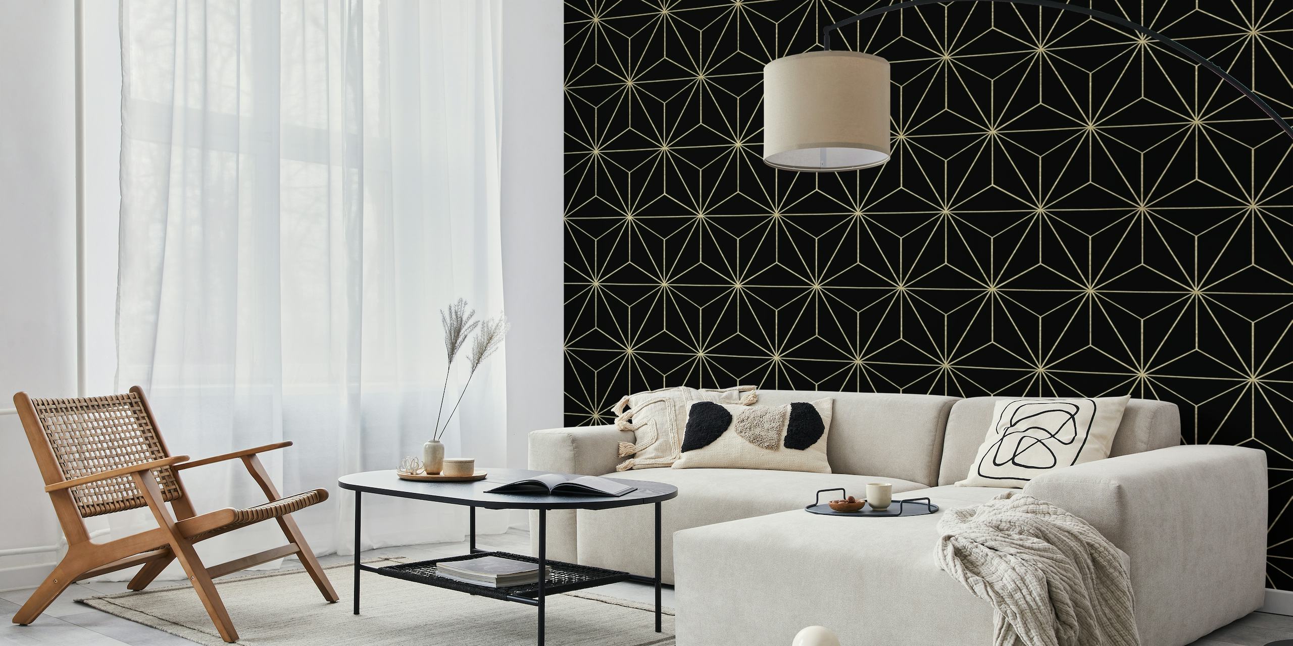 Geometric Glamor 2 wallpaper