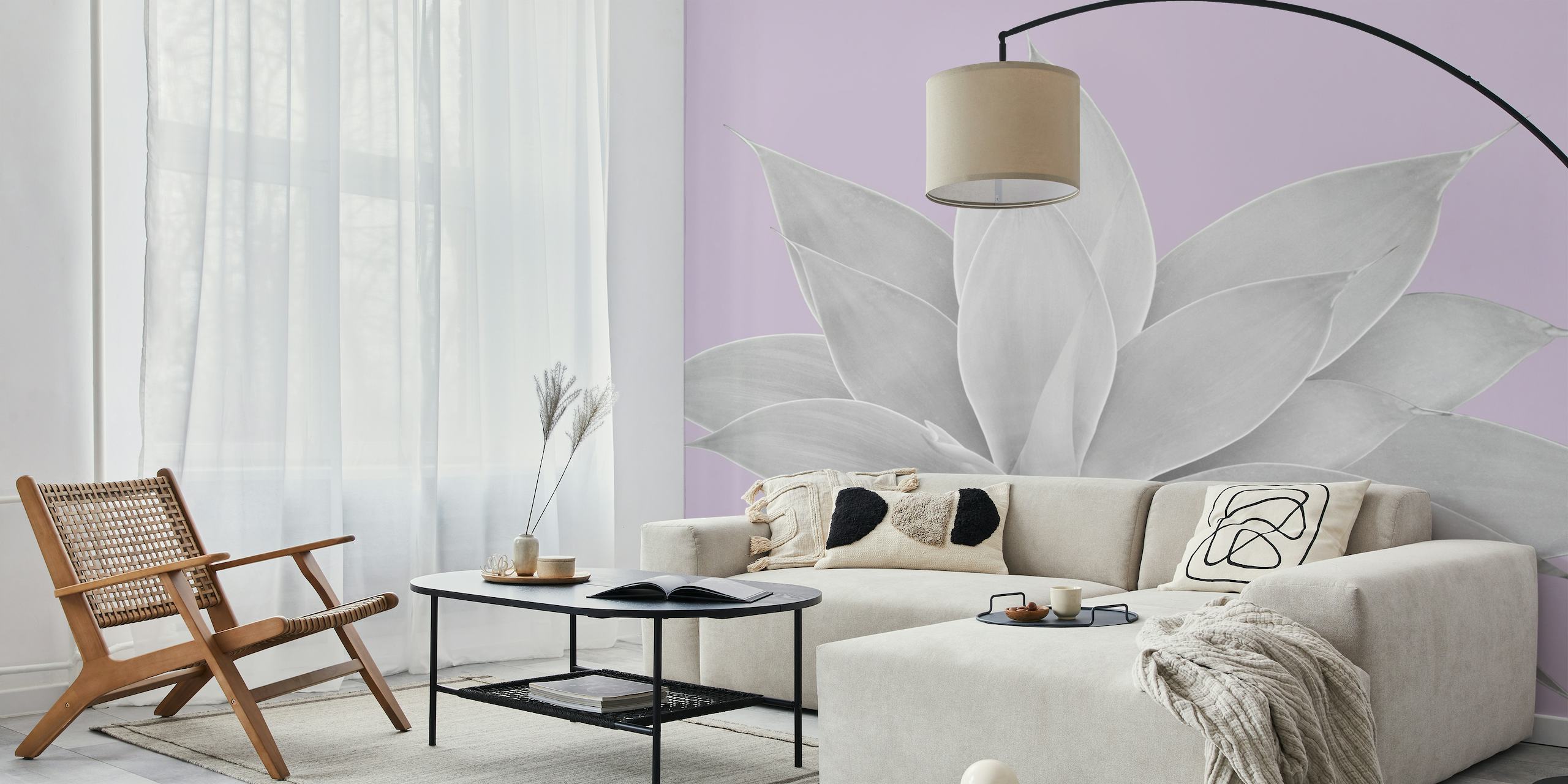 Lavender Agave 1 wallpaper
