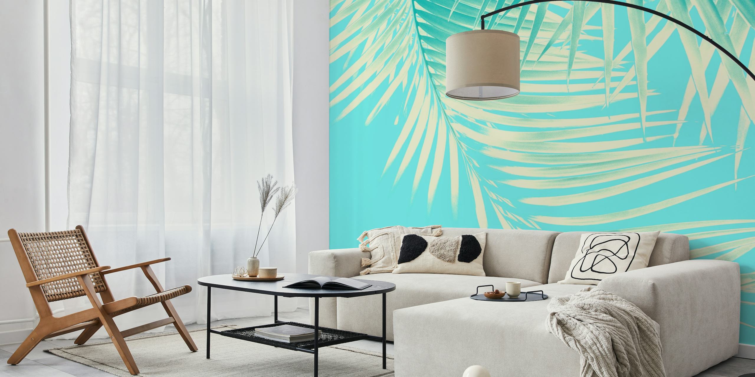 Palm Leaves Summer Vibes 4 wallpaper