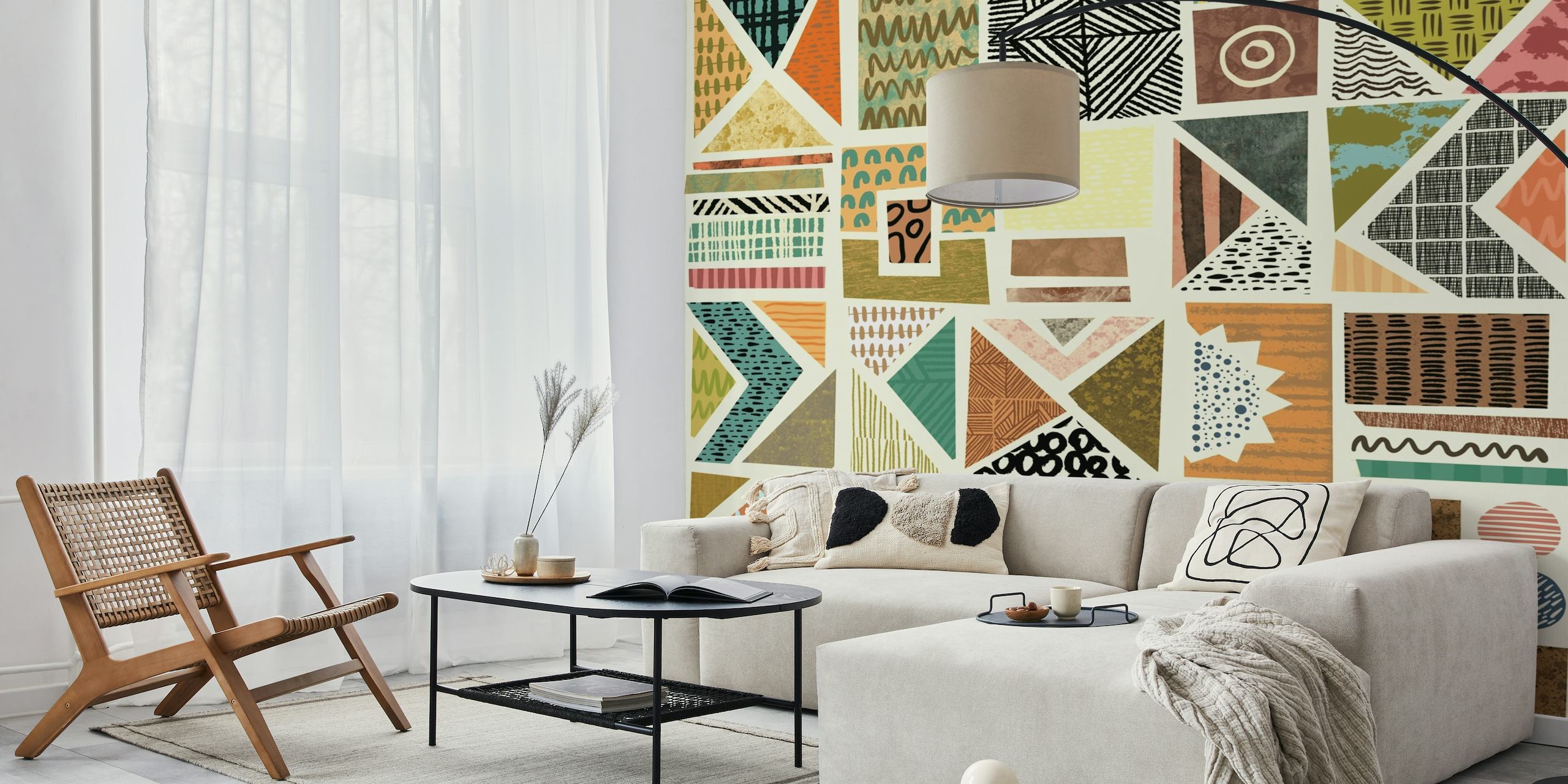 Riccardo Scala's African-themed Wallpaper and Wall Murals