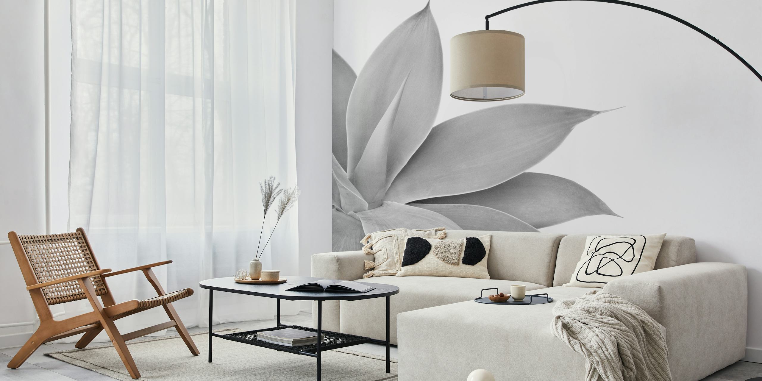 Agave Finesse 6 wallpaper displayed in a room