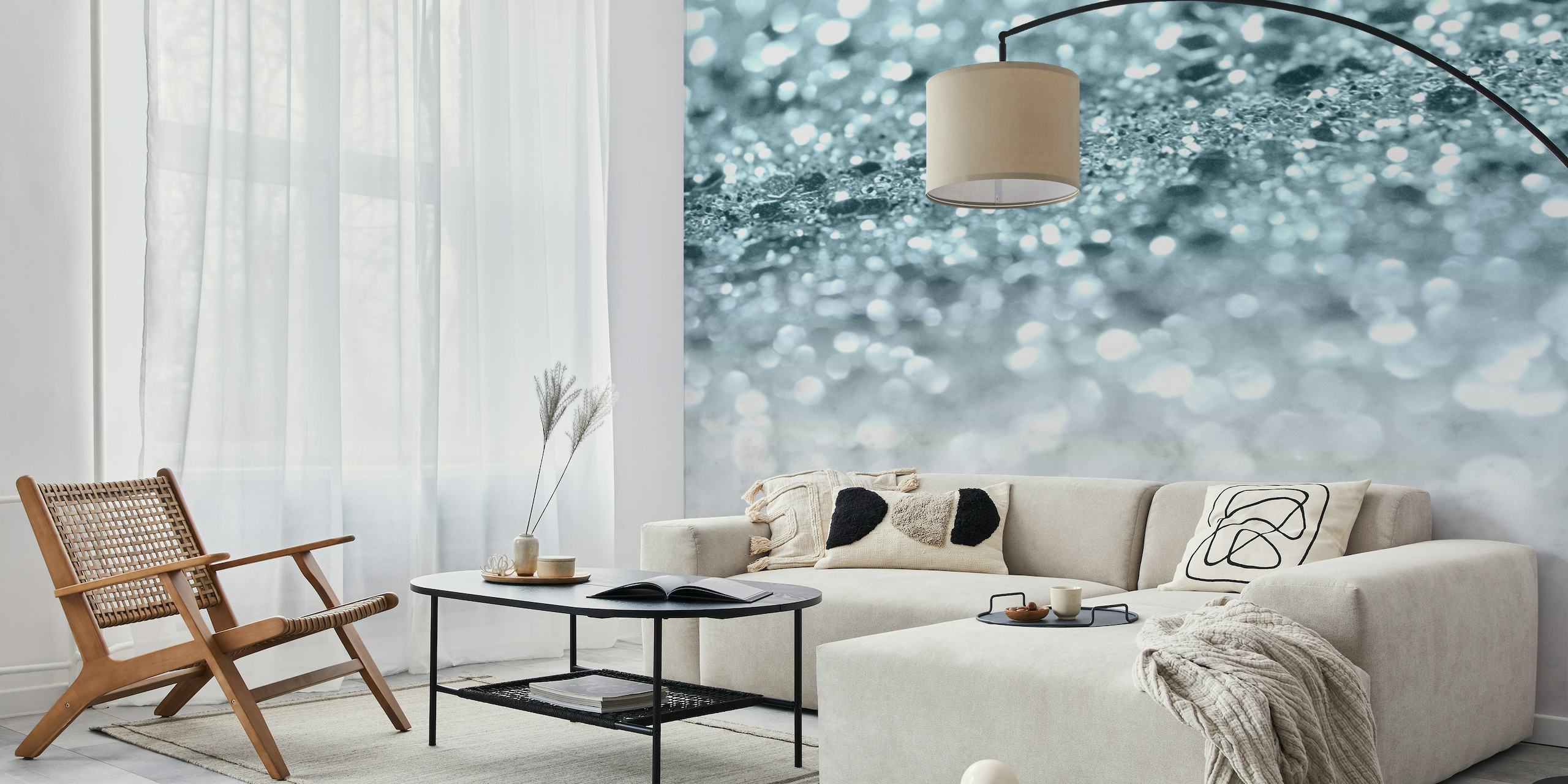 Marble Winter Glitter Dream 1 wallpaper