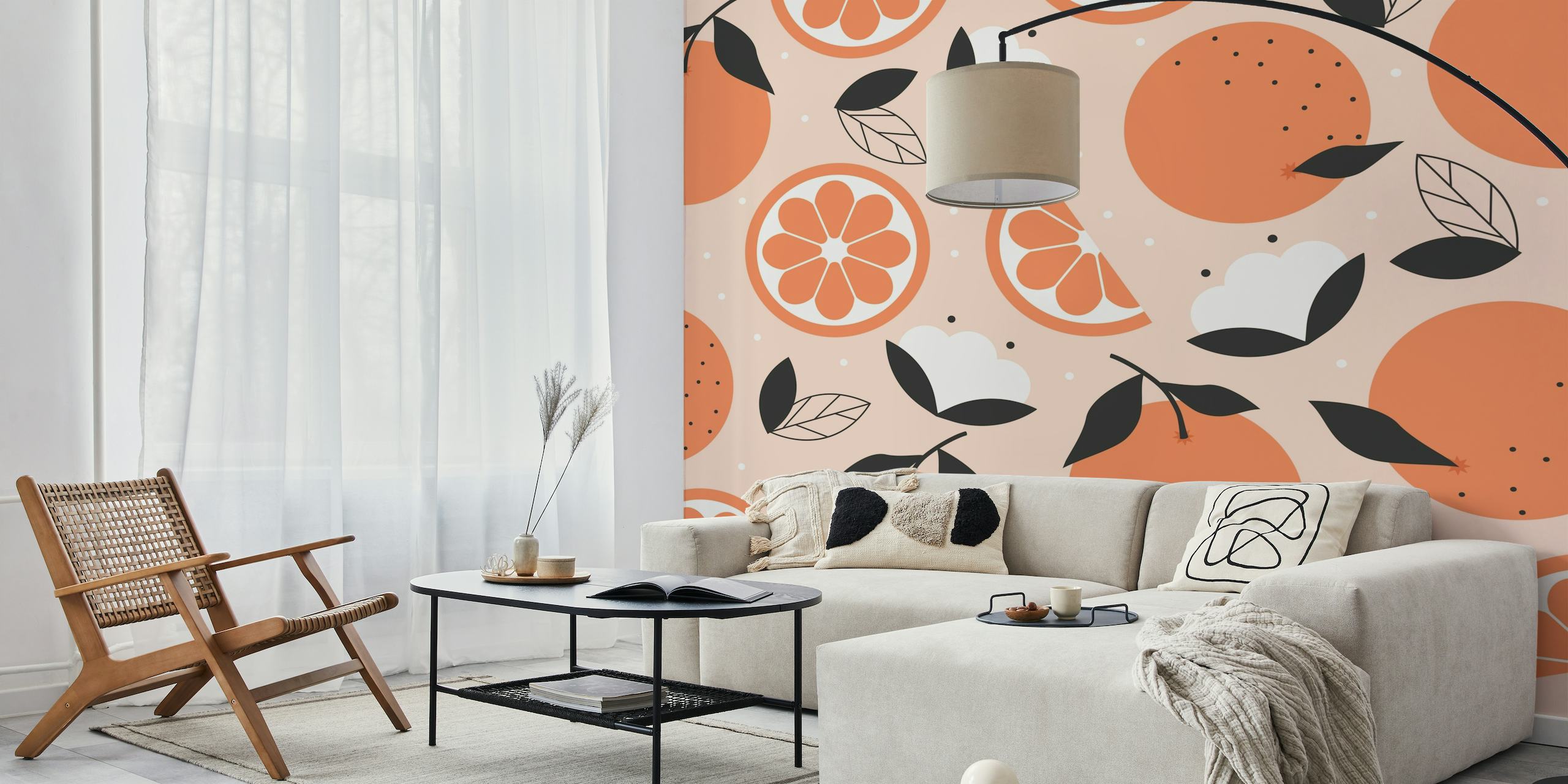 Oranges Artprink wallpaper