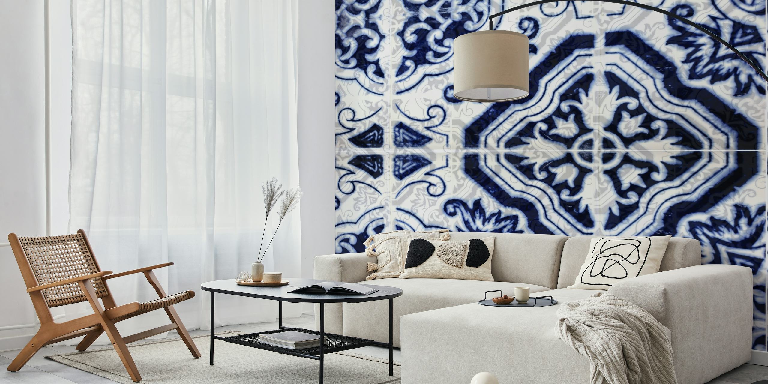 Tiles Portuguese Azulejos behang