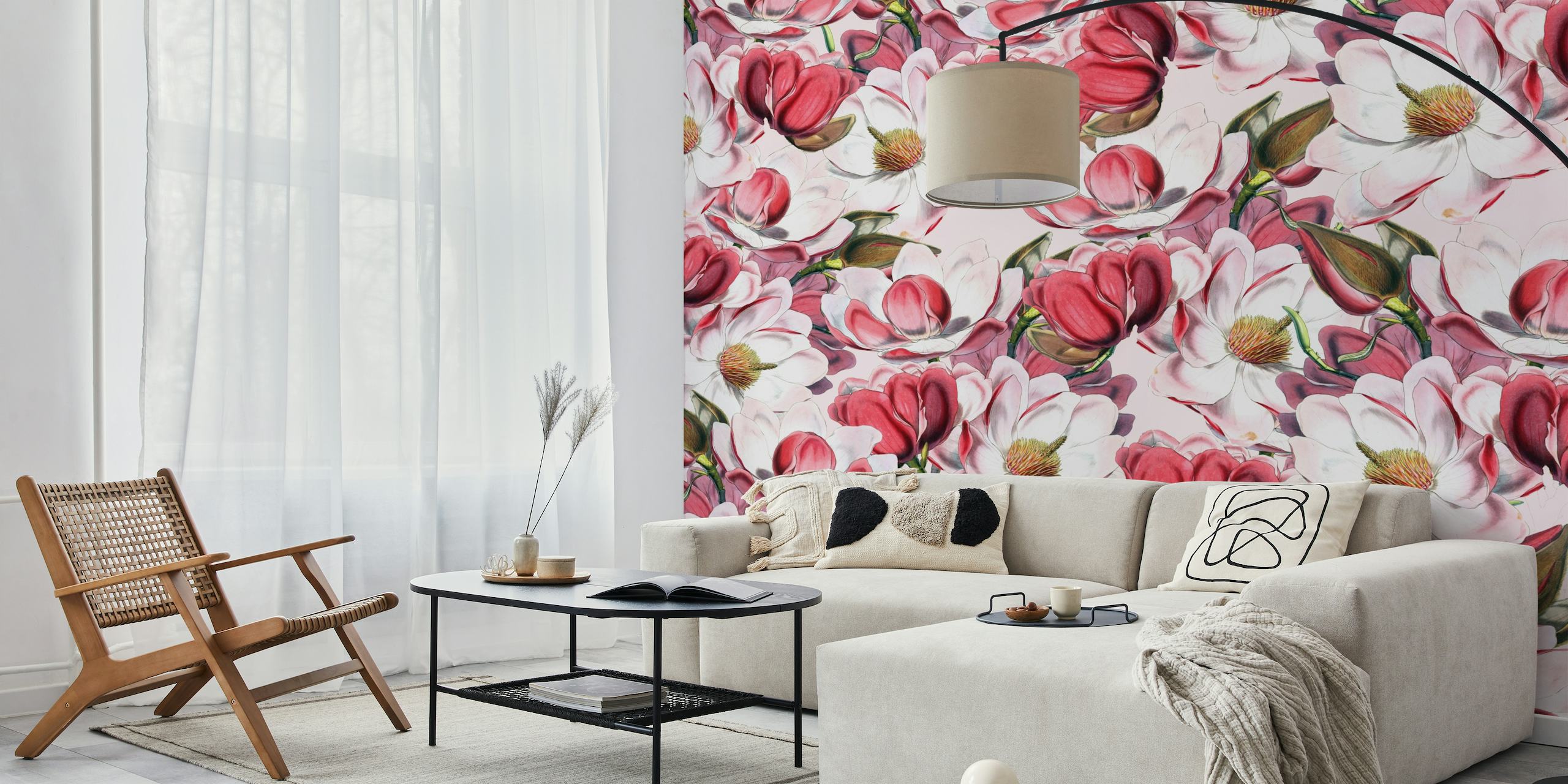 Magnolia Pattern wallpaper
