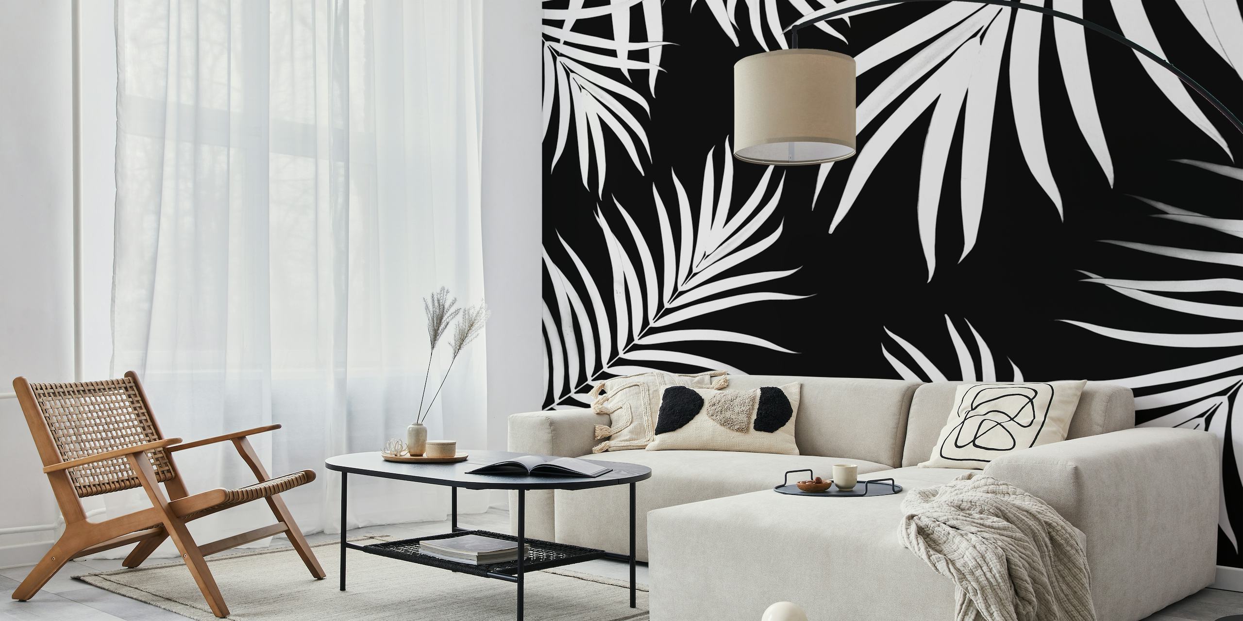 Palm Leaves Pattern Vibes 4 wallpaper
