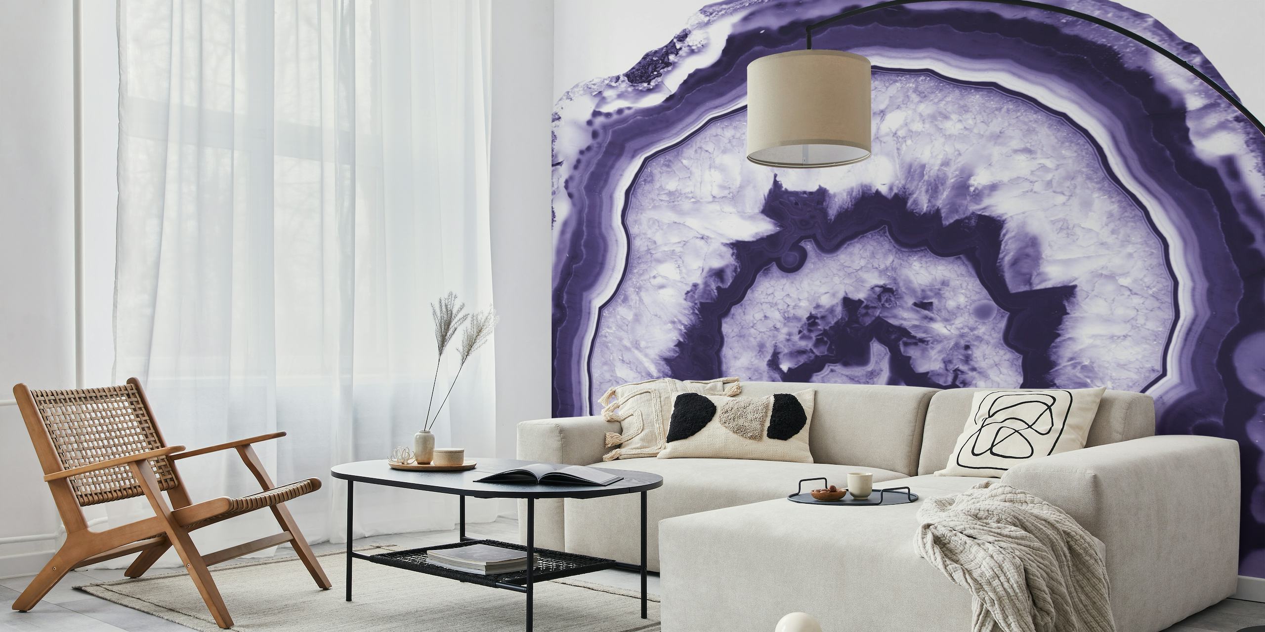 Ultra Violet Agate 2a wallpaper