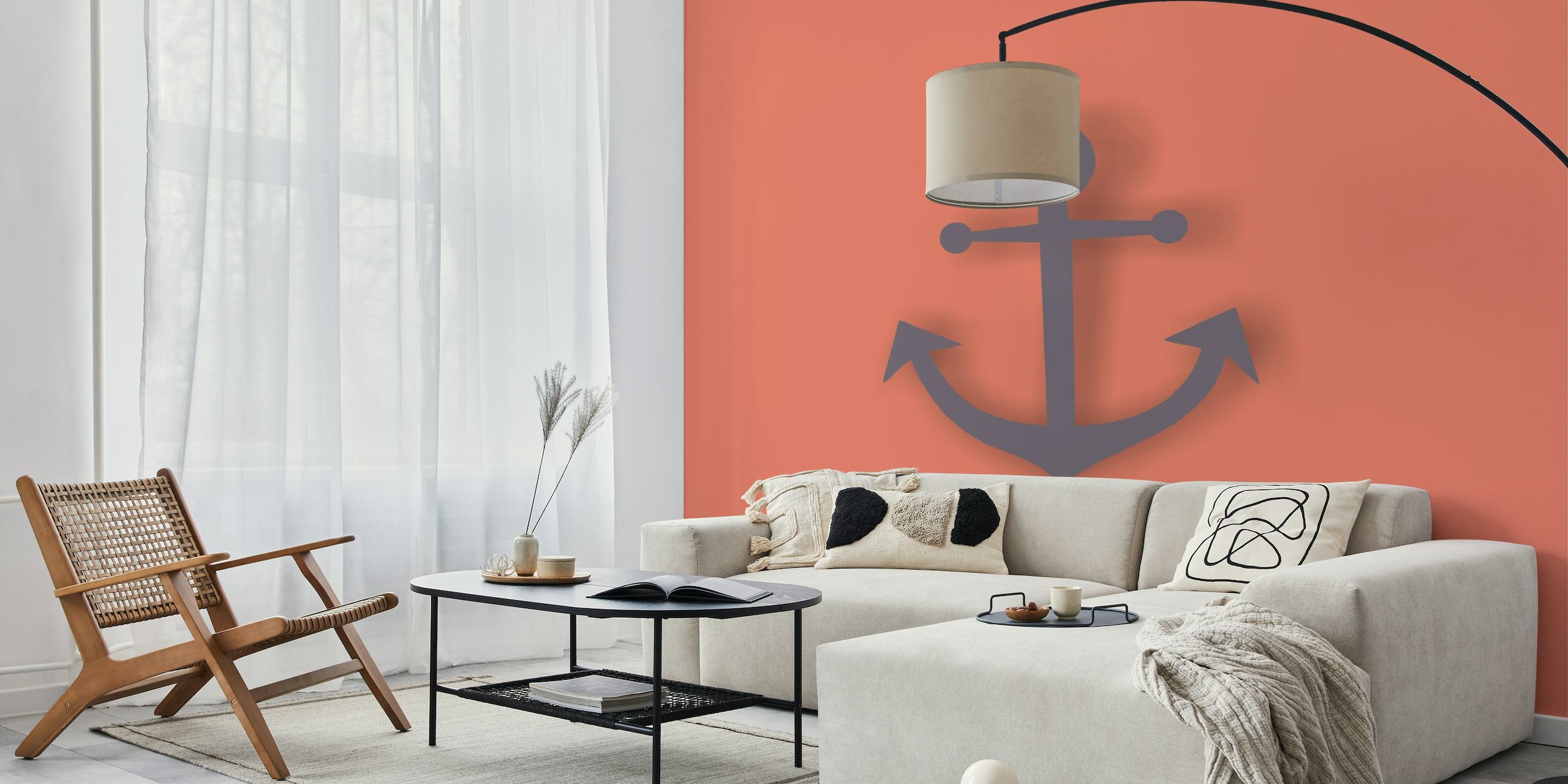 Modern Anchor Clay wallpaper