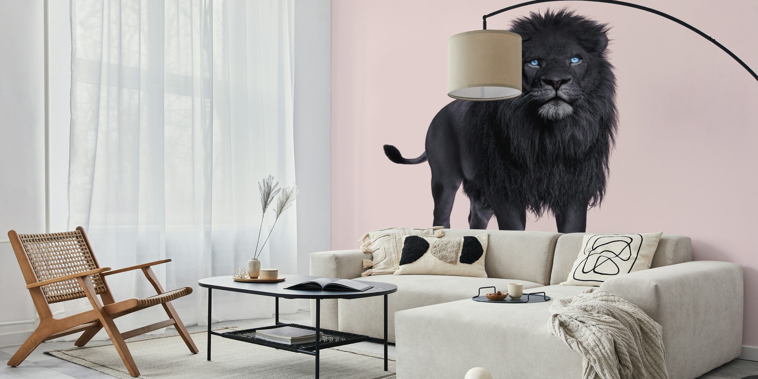 Zapanjujući Black Lion mural