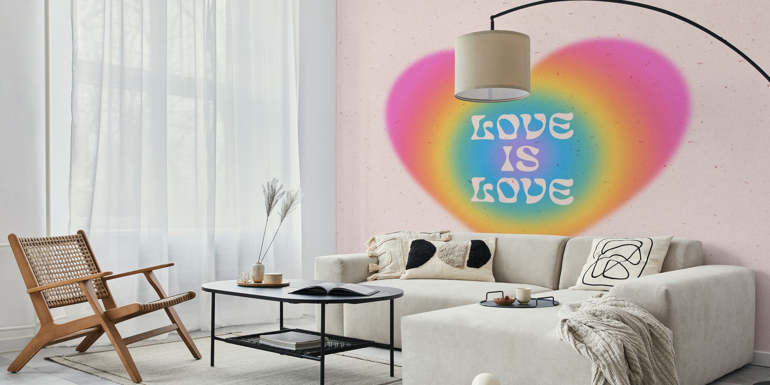 Love is Love Rainbow wallpaper