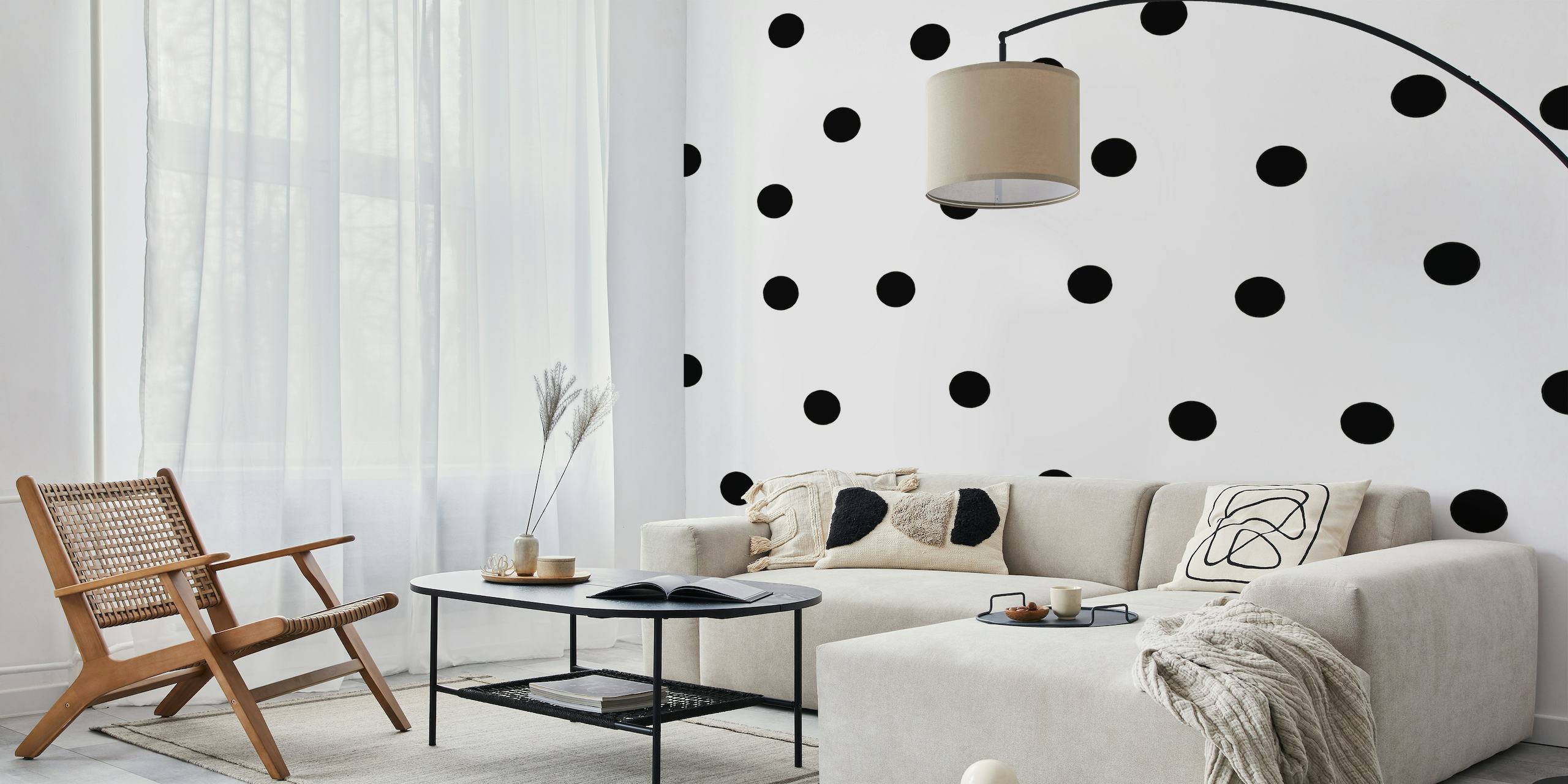 Dots Black wallpaper