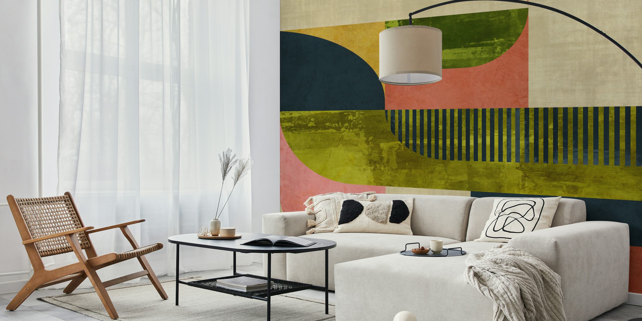 Special Abstract 9 wallpaper in a room