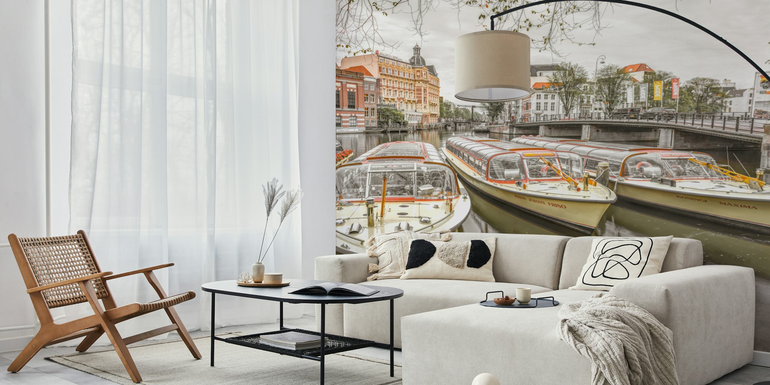 Design tapety Amsterdam Canal Cruising