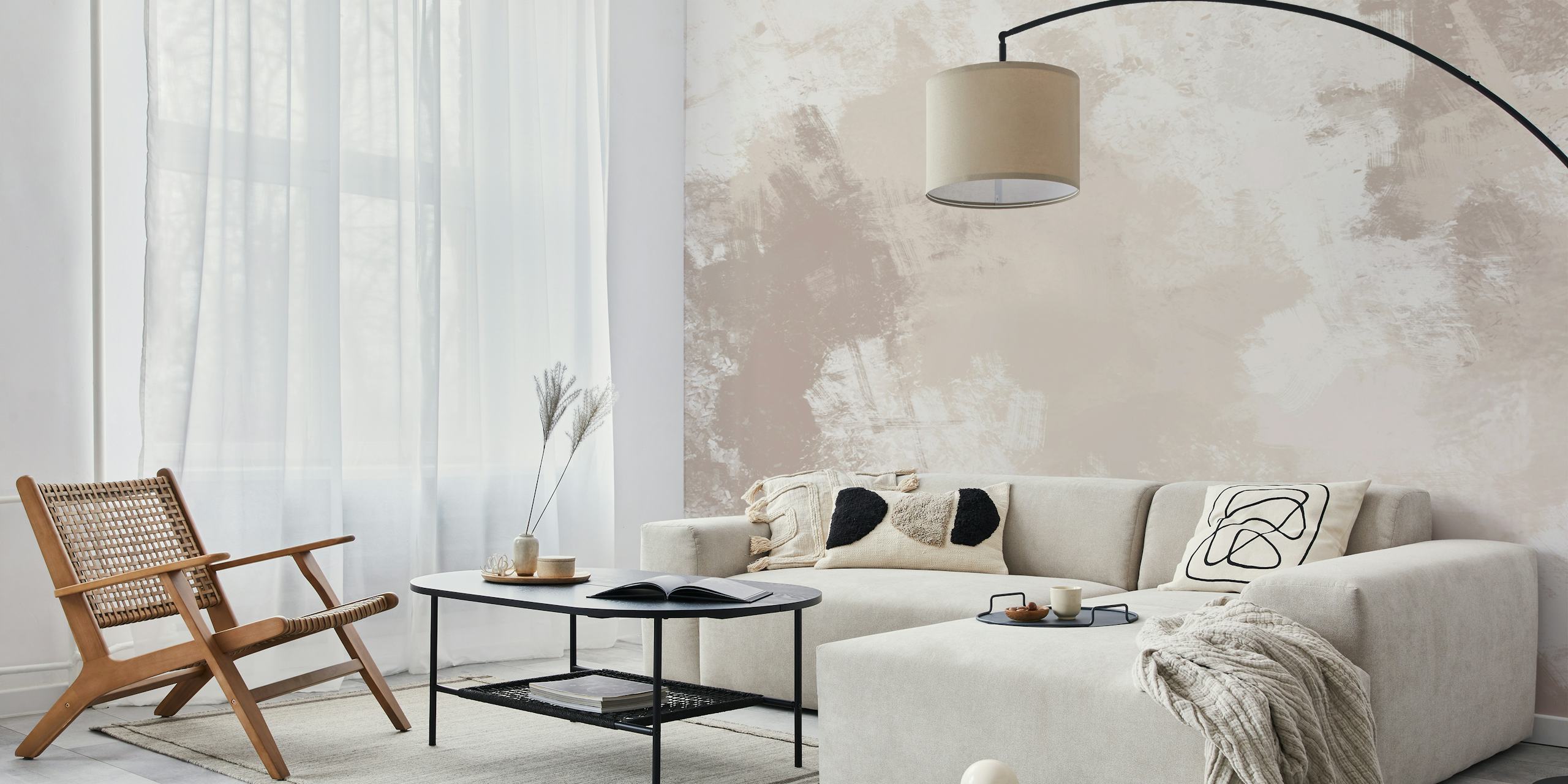 Artistic elegant home i rummet
