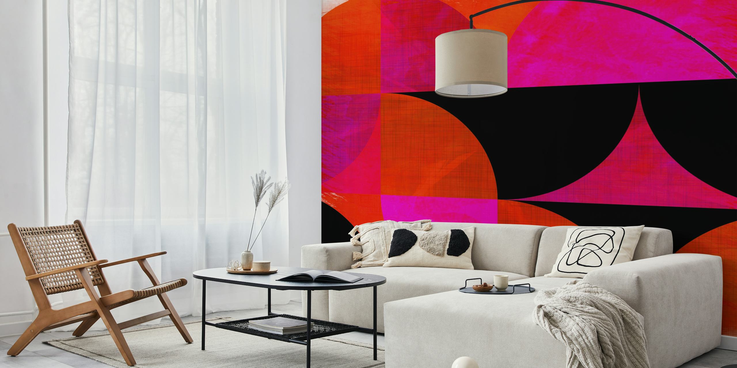 Avant Garde Bauhaus wallpaper design