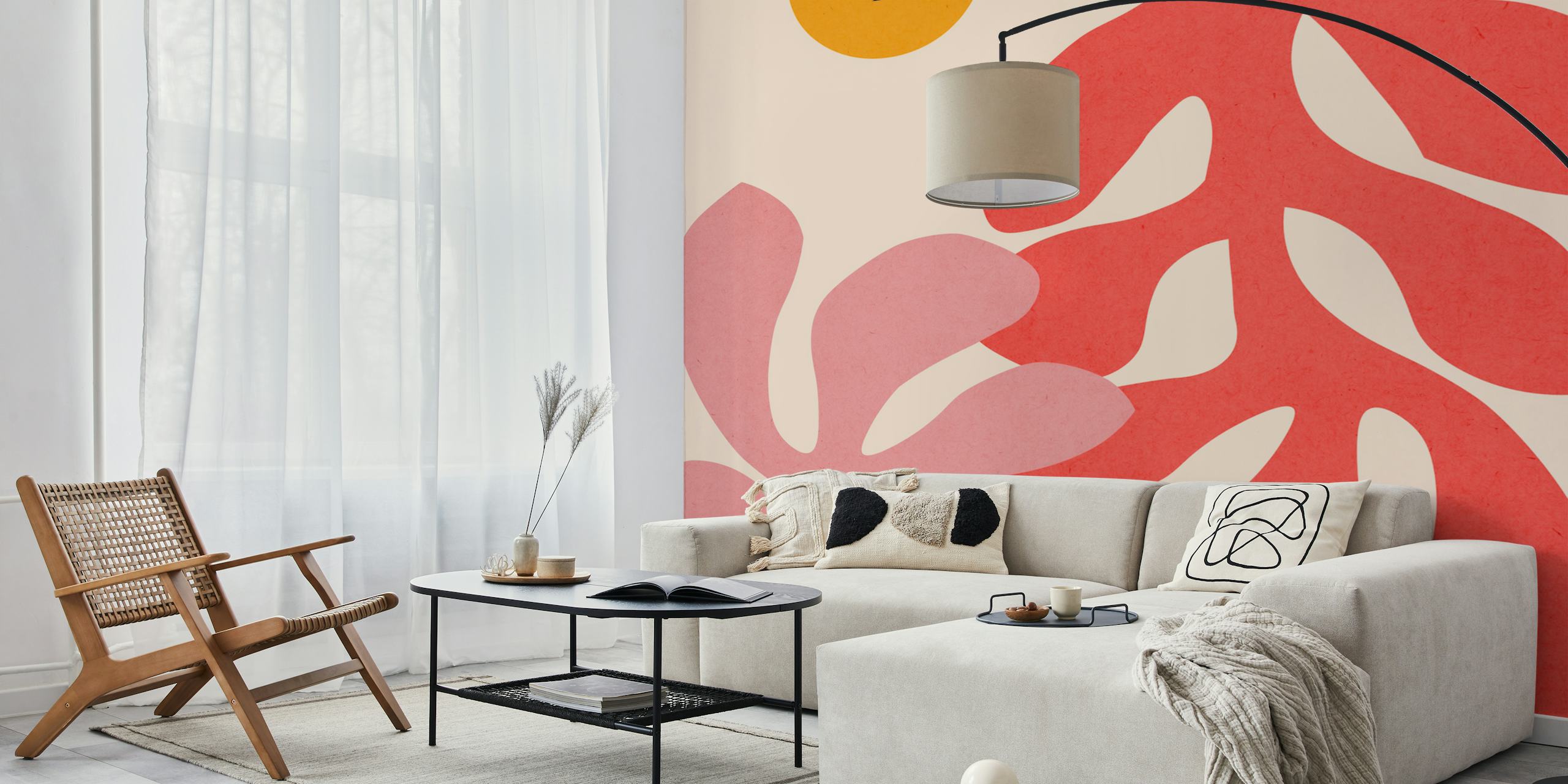 Matisse poster design on wall