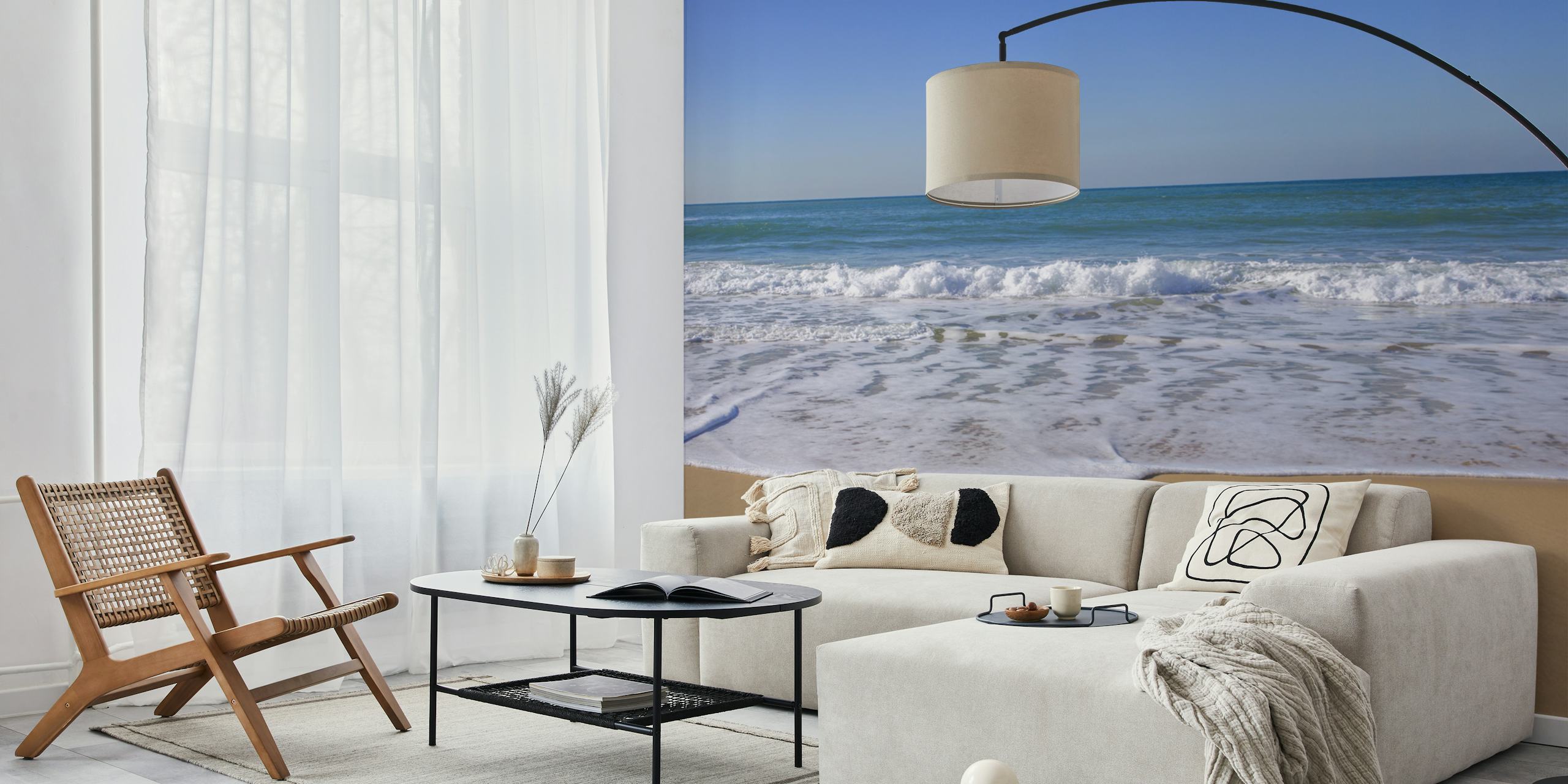 Beachfront Bliss tapet i et rum