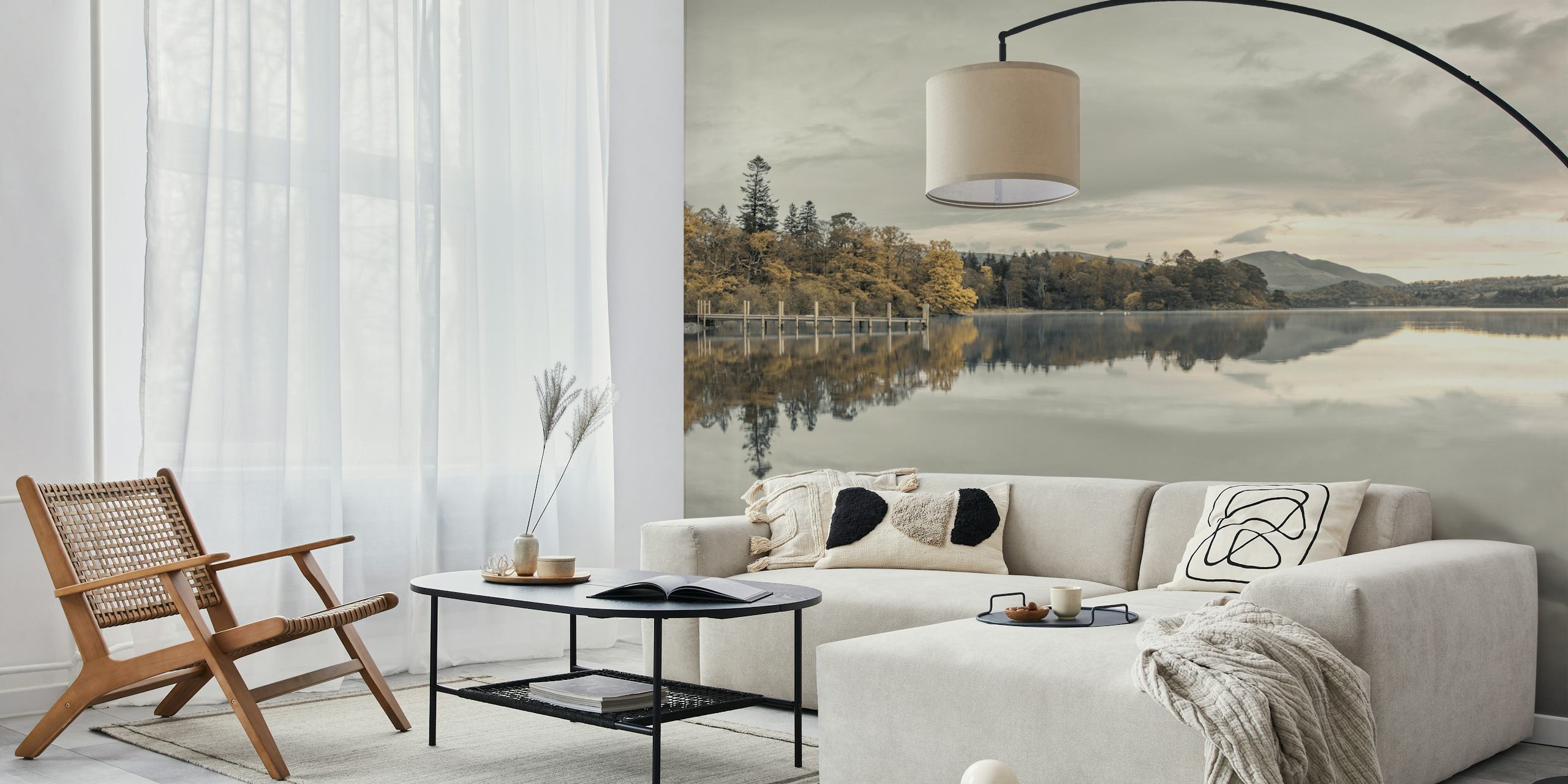 Lake District Gem wallpaper in a room