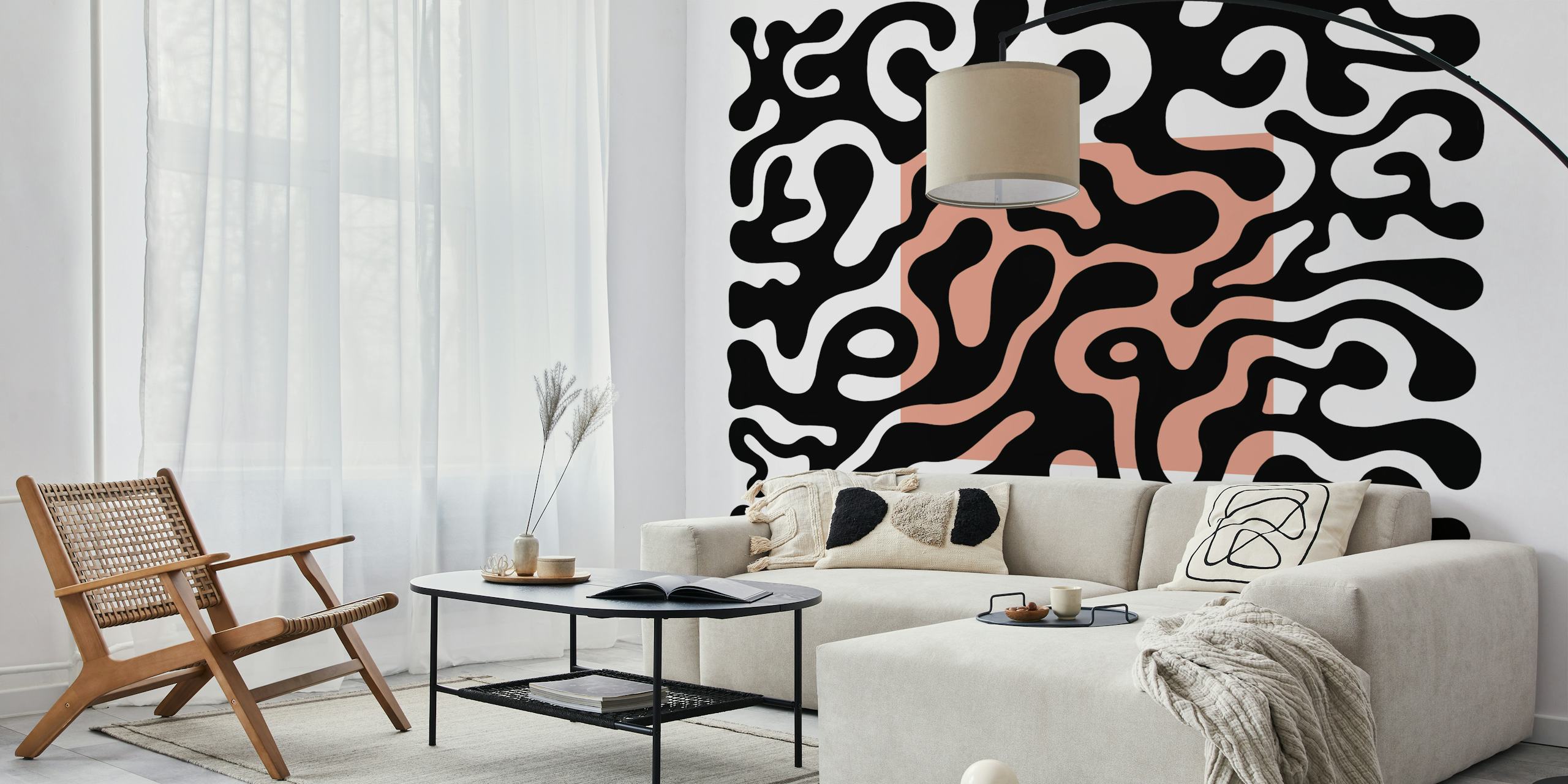Twisted Beats No. 9.2 wallpaper in a room