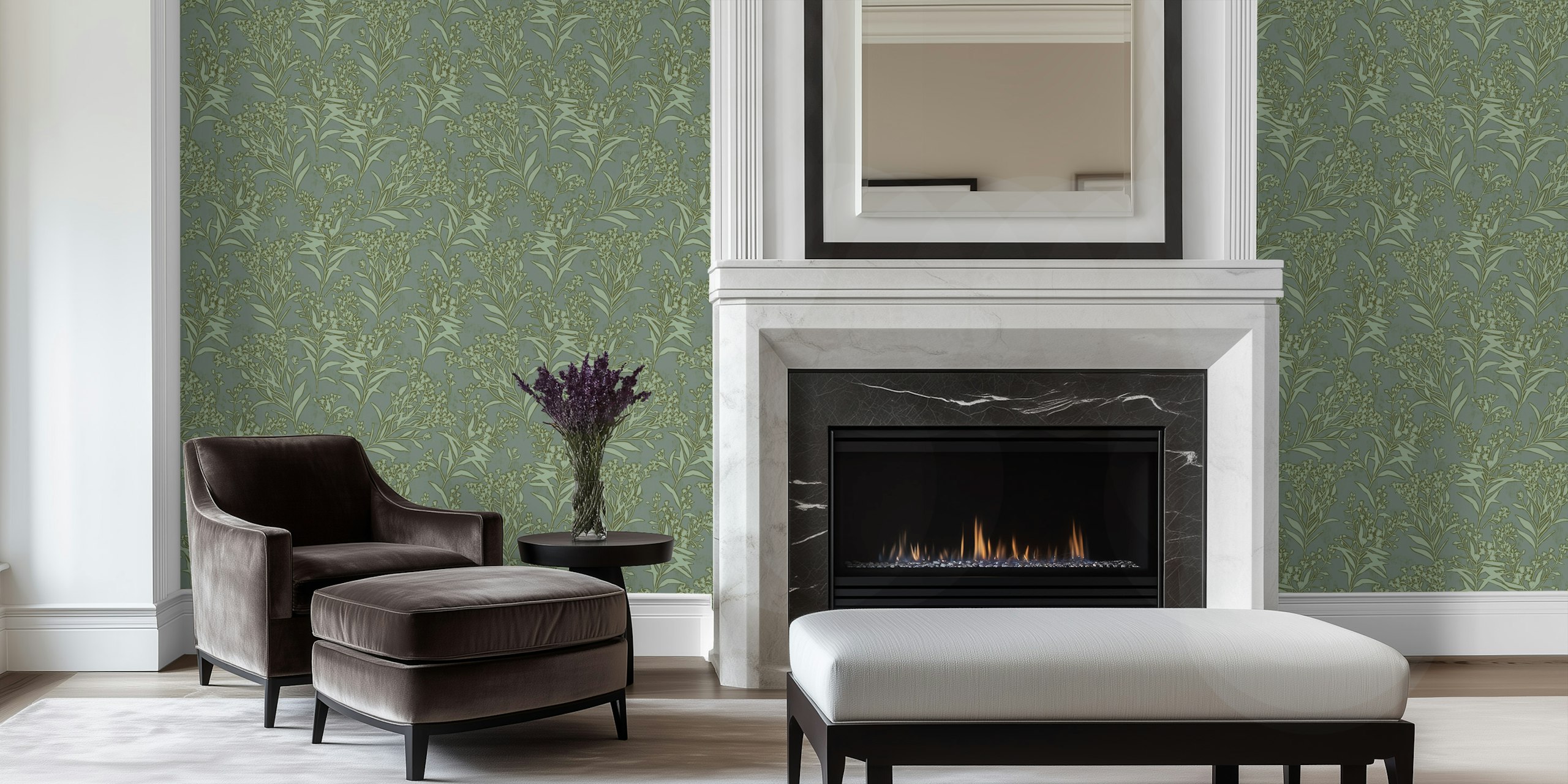 Ironweed Rustic Floral i et rom