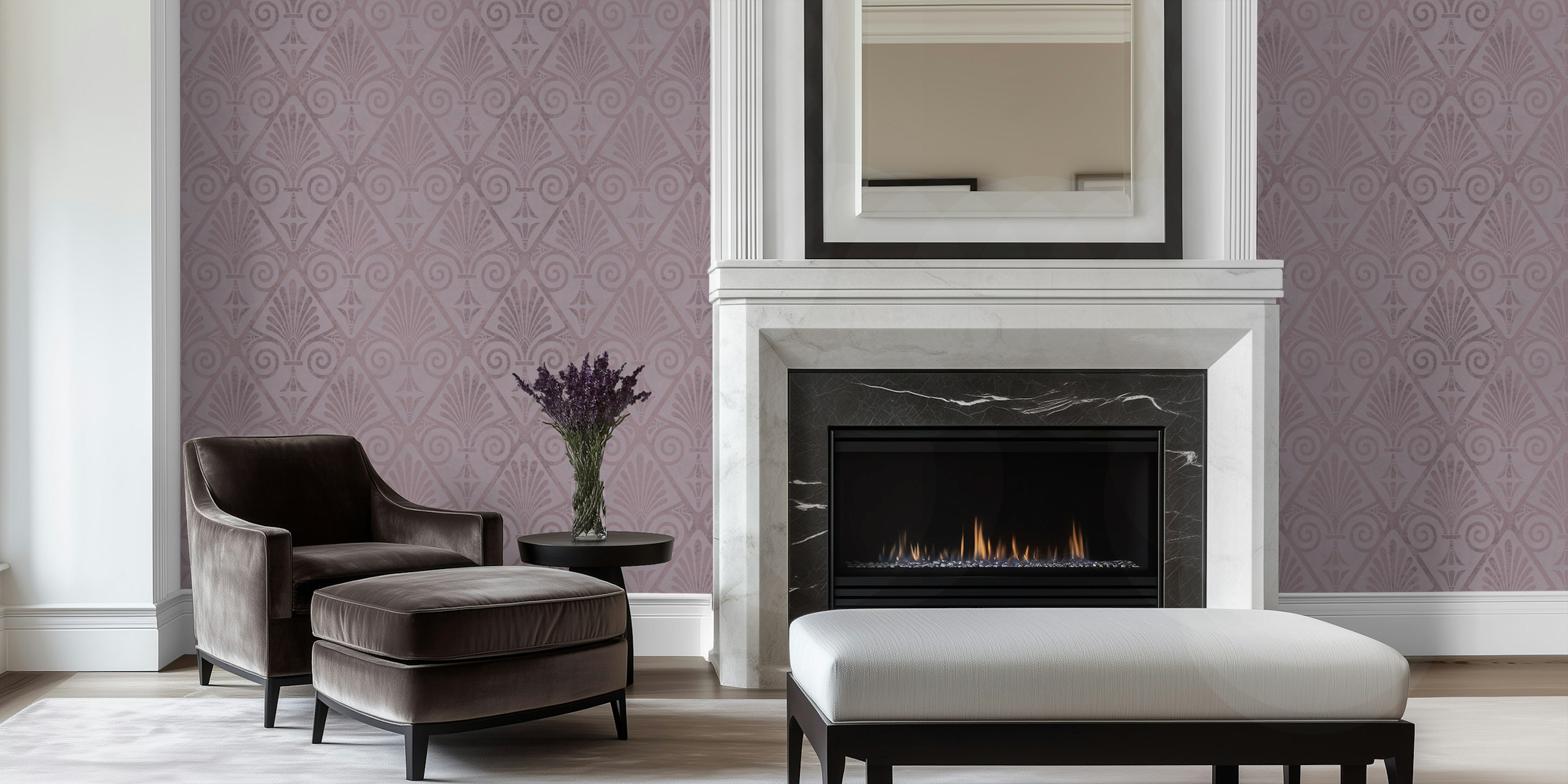 Art Deco Opulence wallpaper in a room