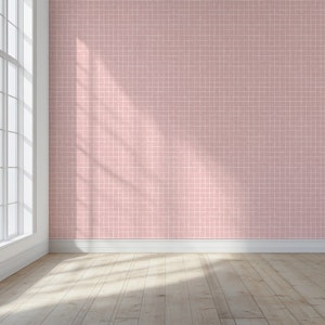 Pink tiles