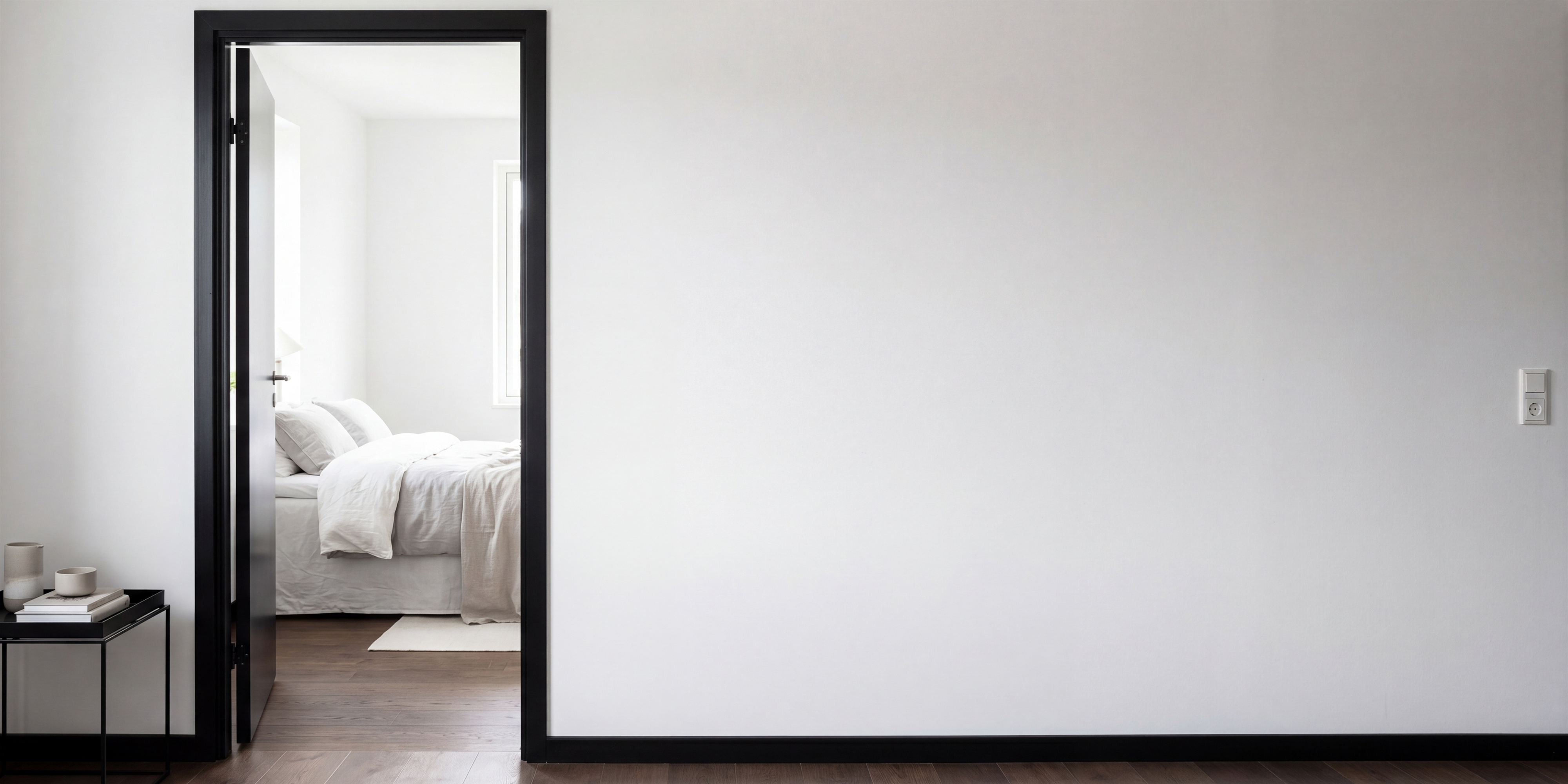 Warm Color Block Minimalist wall mural featuring shades of pink