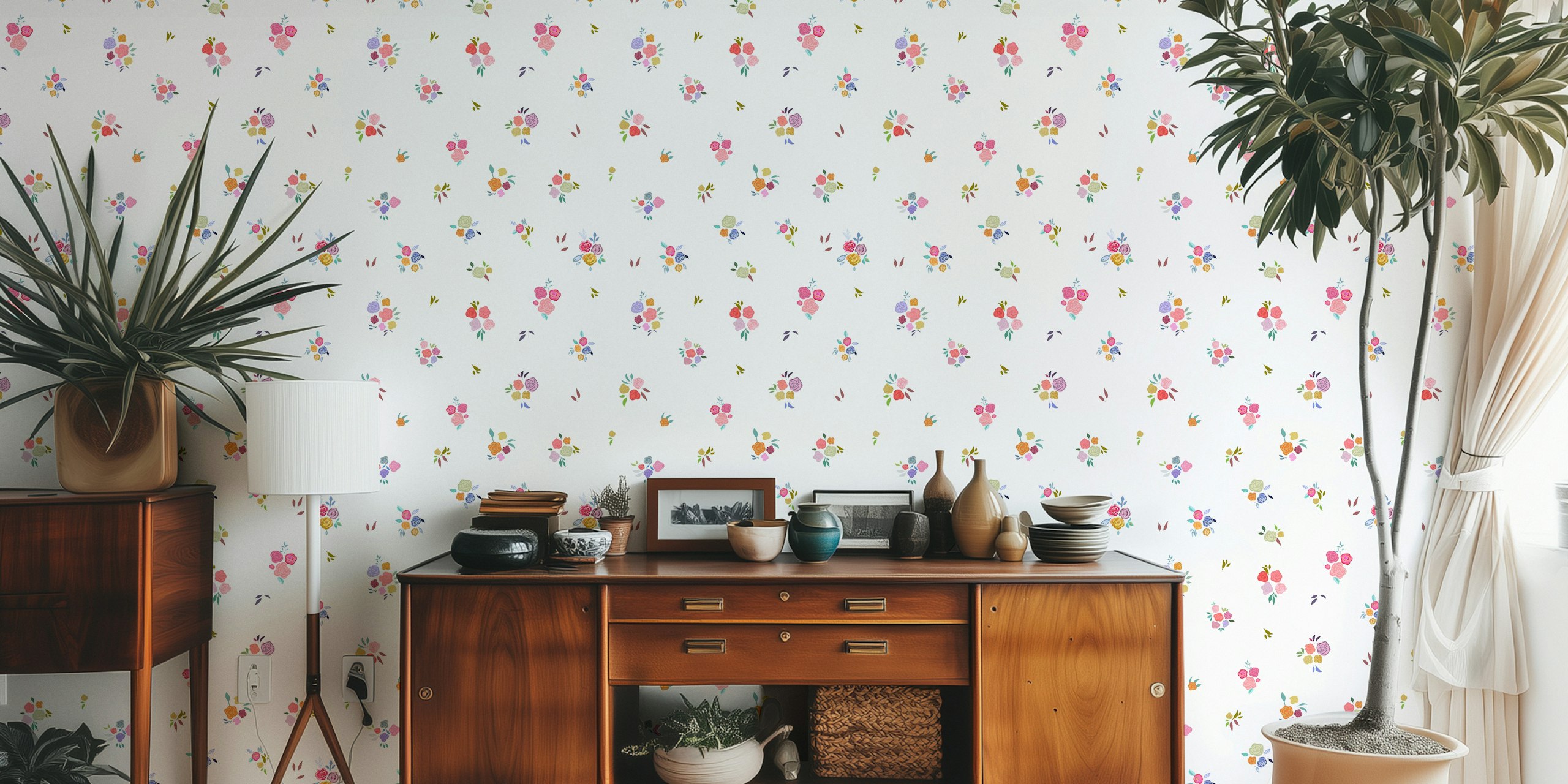 Pretty Florals ditsy flowers σχέδιο