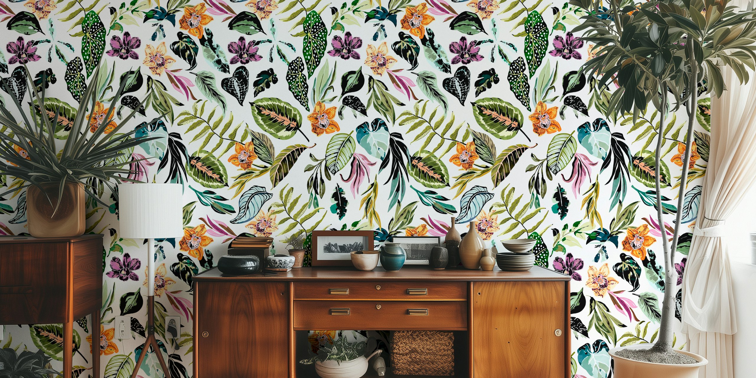 Wild colorful jungle-FN w pokoju