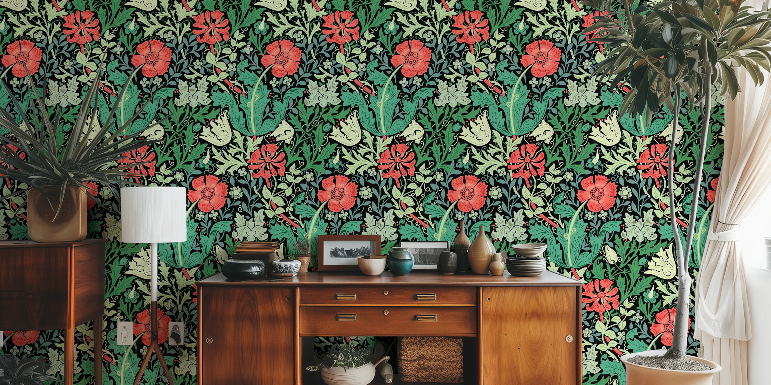 Victorian Compton Pattern 2 Wallpaper