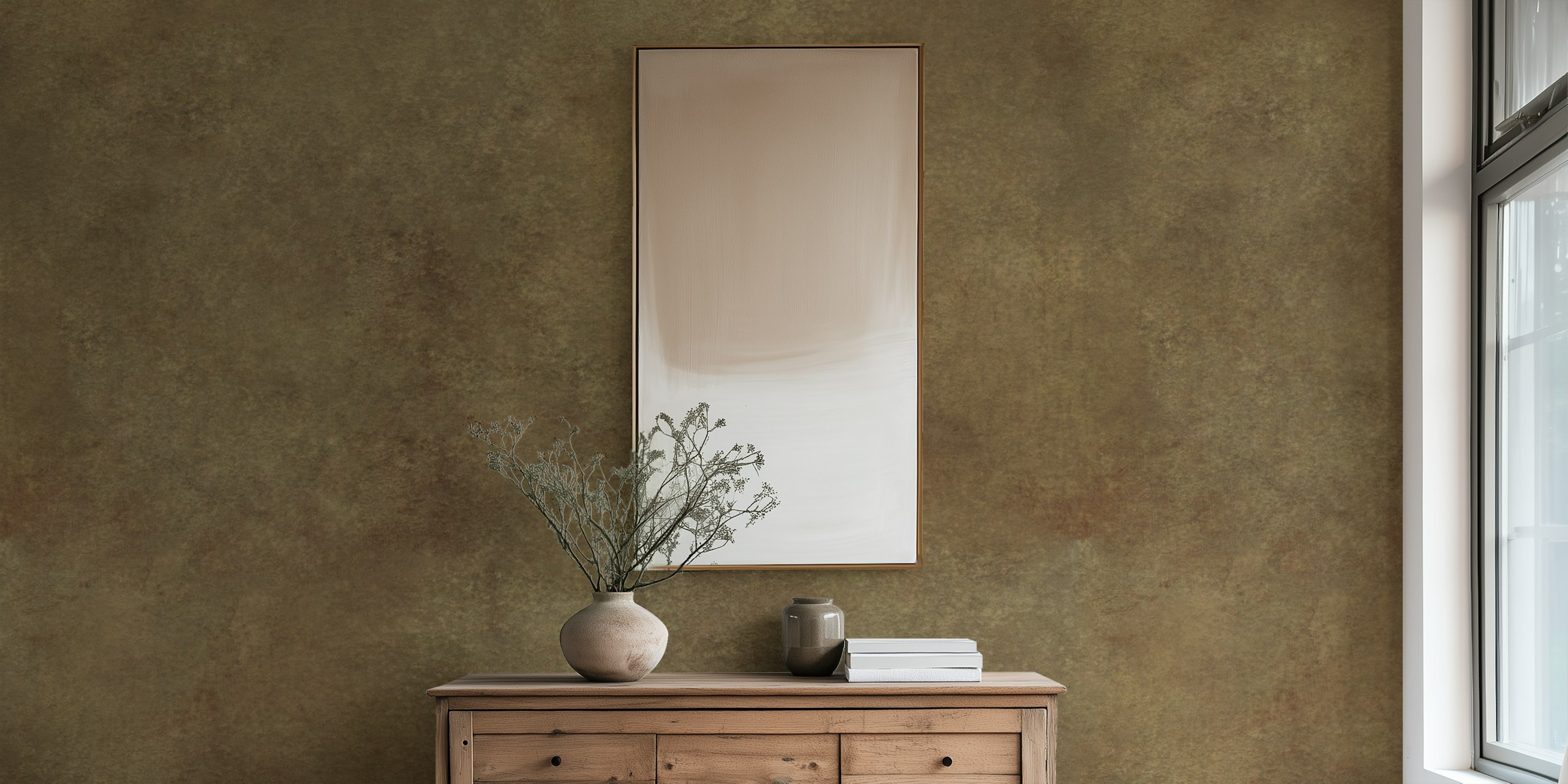 Sueded Leather Forever - Tobacco tapeta u sobi