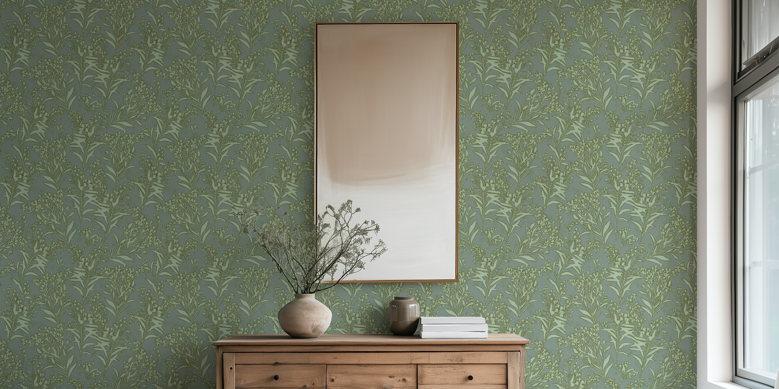 Ironweed Rustic Floral i et rom