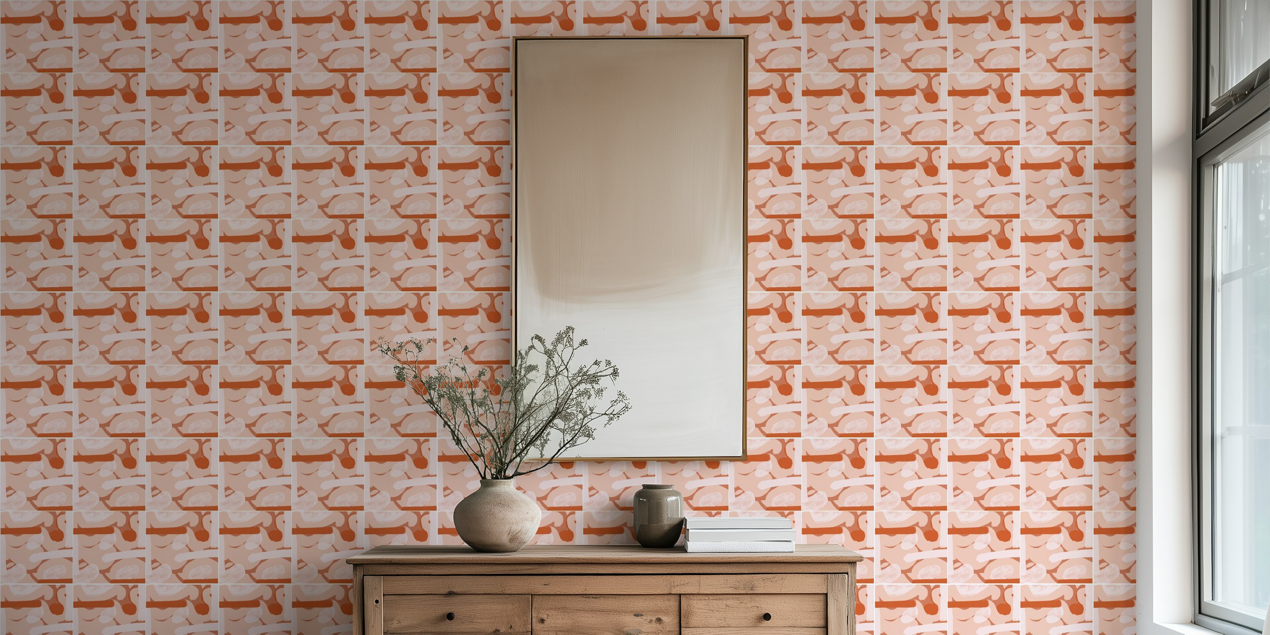 Tapeta Clay Harmony u modernoj sobi