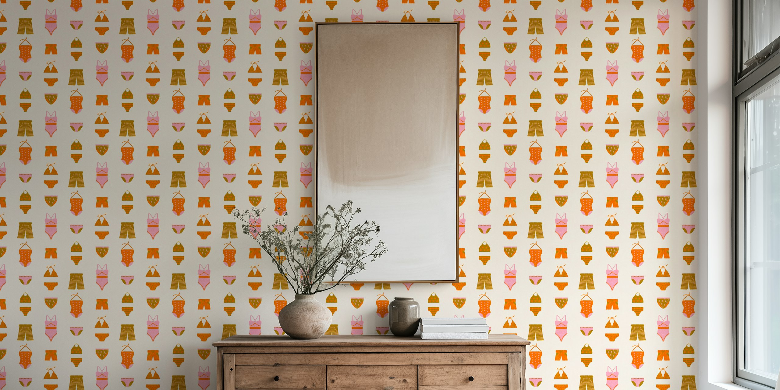 Design tapety Lorne ve světlé místnosti