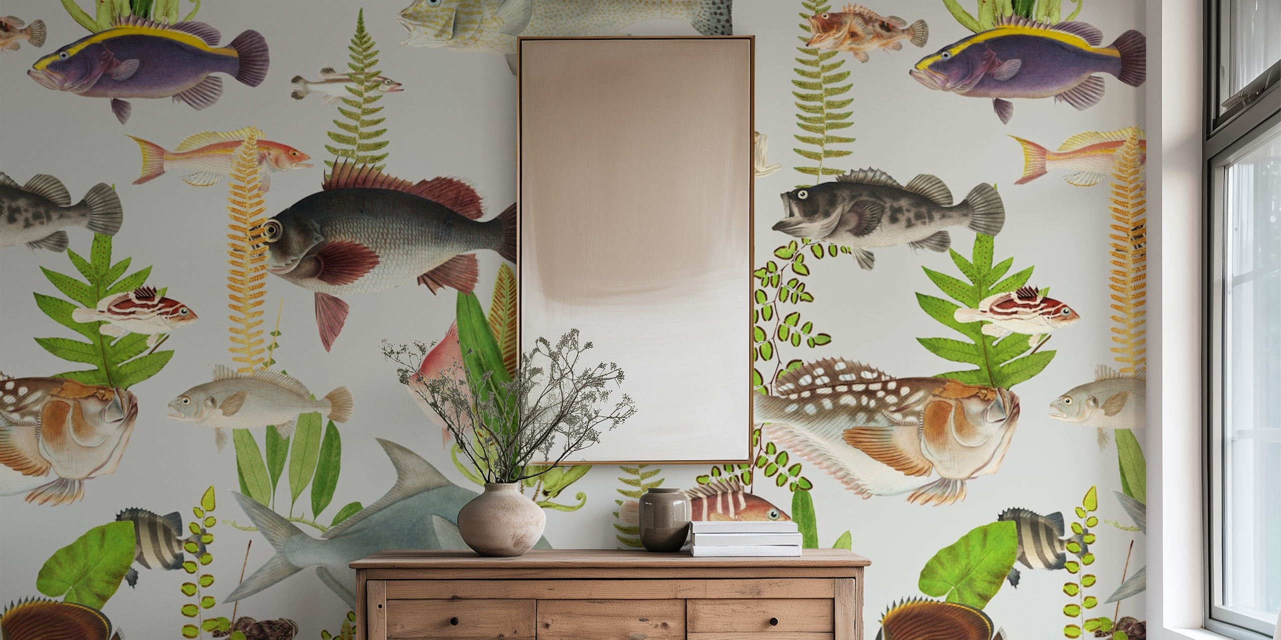 Oceania wallpaper featuring fish and plants