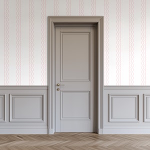 Pink Wavy Stripes