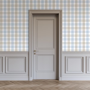 Rustic Plaid Abbey Road and Powder Blue
