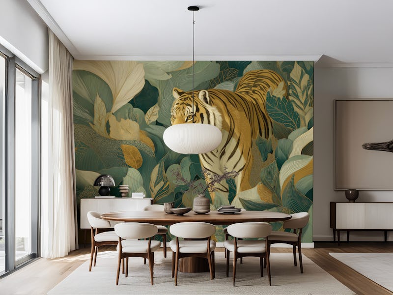 Elegant Forest Tiger