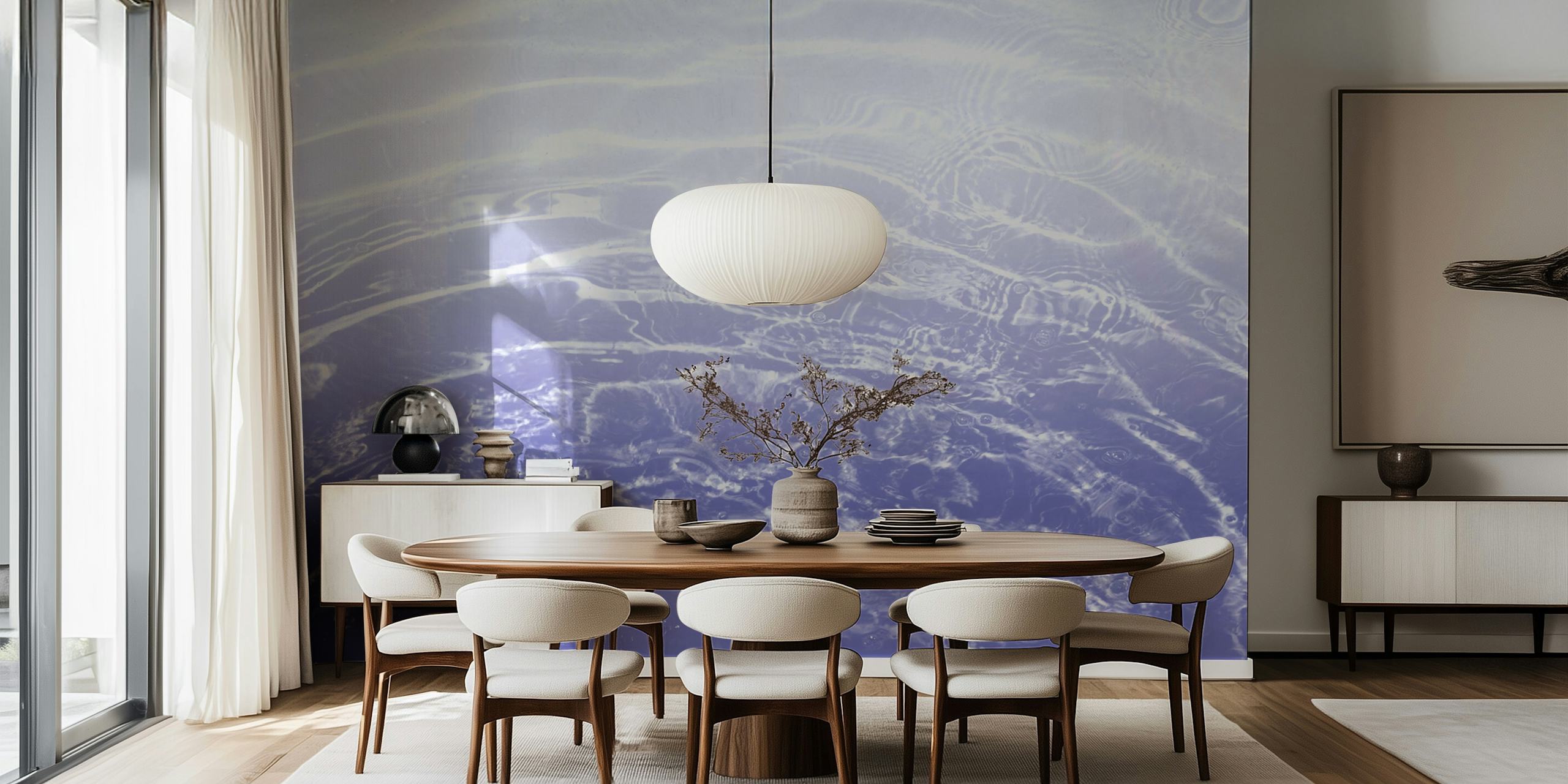Very Peri Ocean Dream 1 wallpaper design
