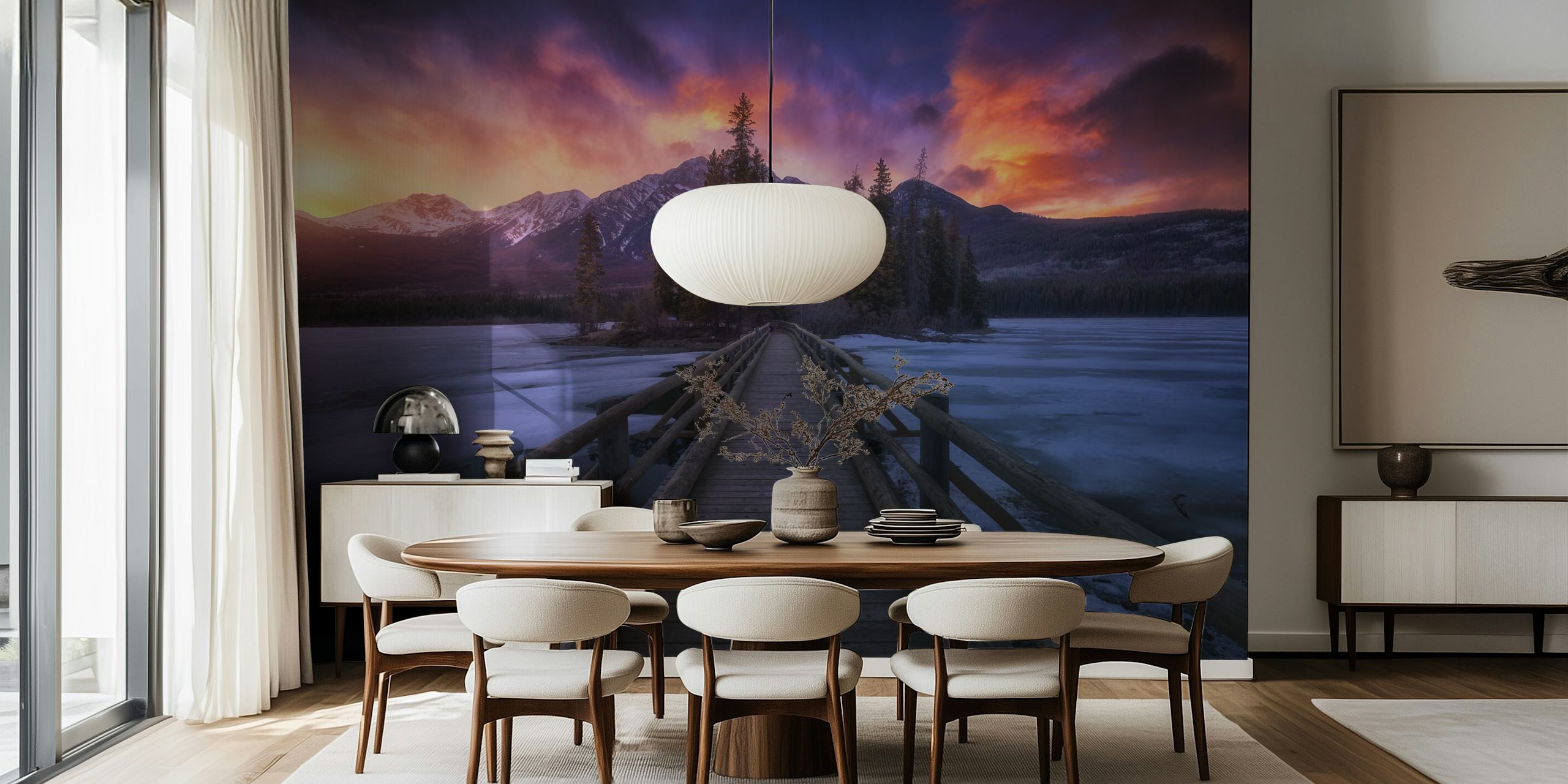 Pyramid Lake wallpaper showcasing a serene landscape