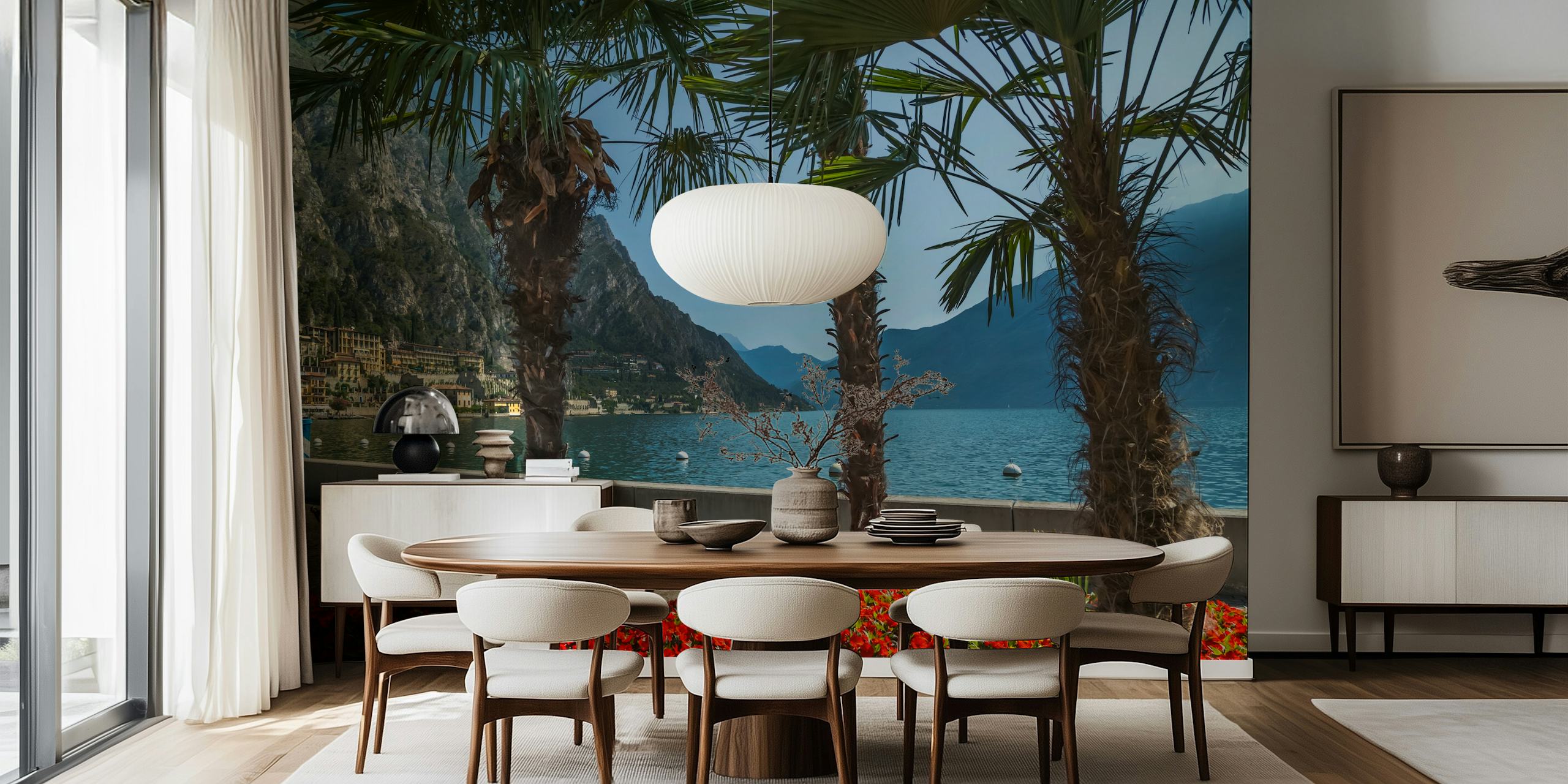 Limone sul Garda tapet i et rom