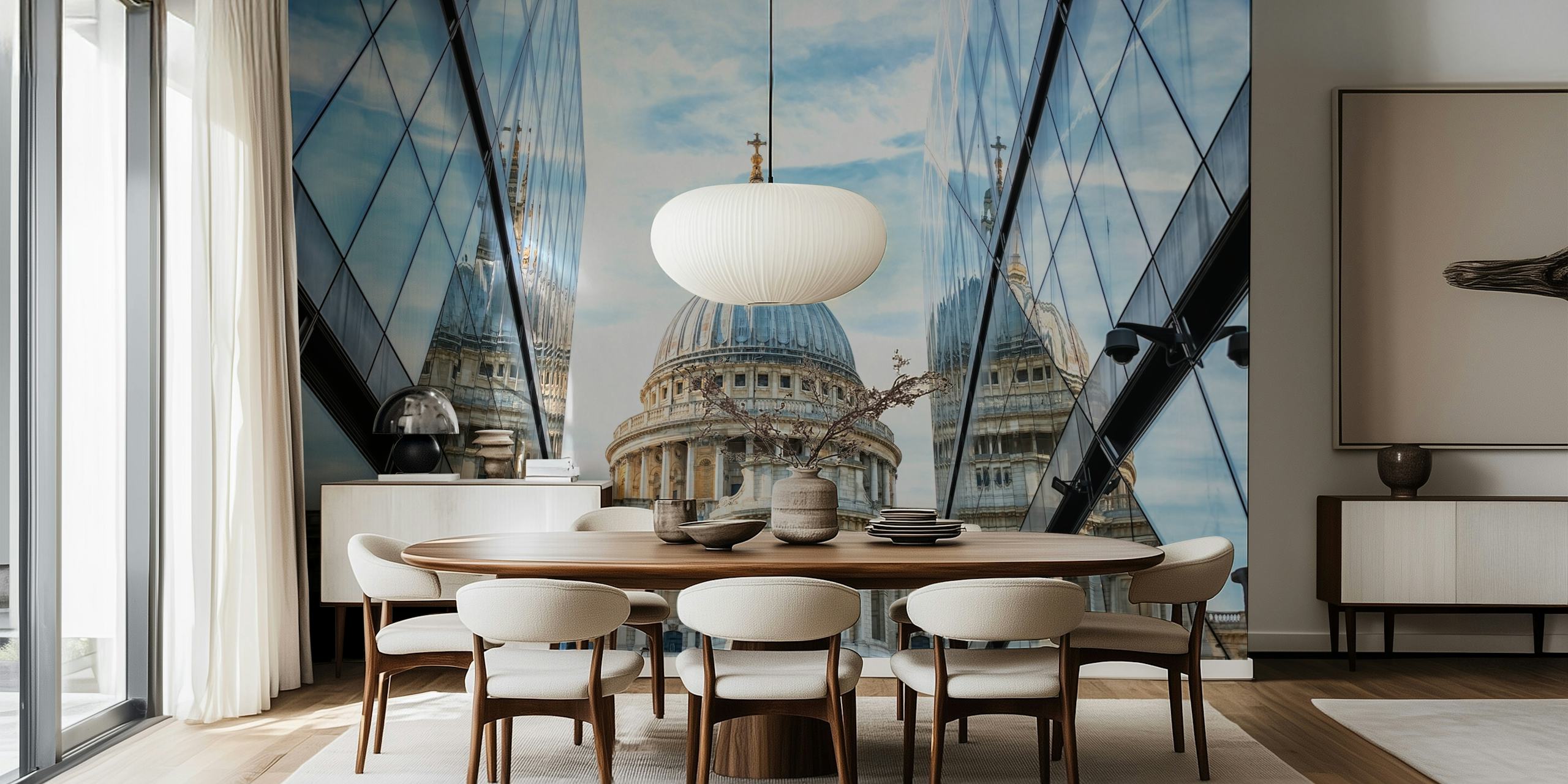 St Paul Cathedral Tapete in einem Raum