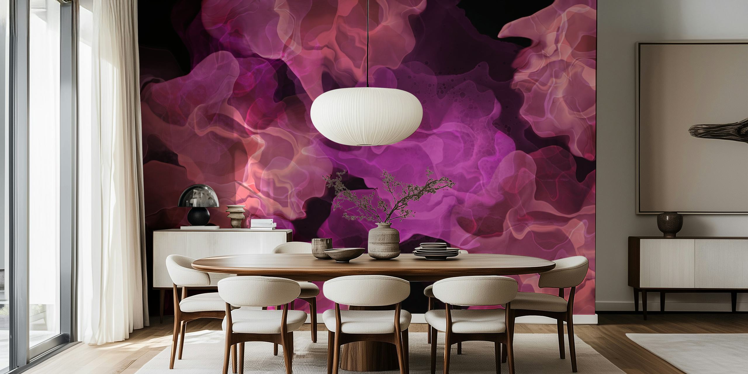 Magic Alcohol Ink 4 tapeta v místnosti